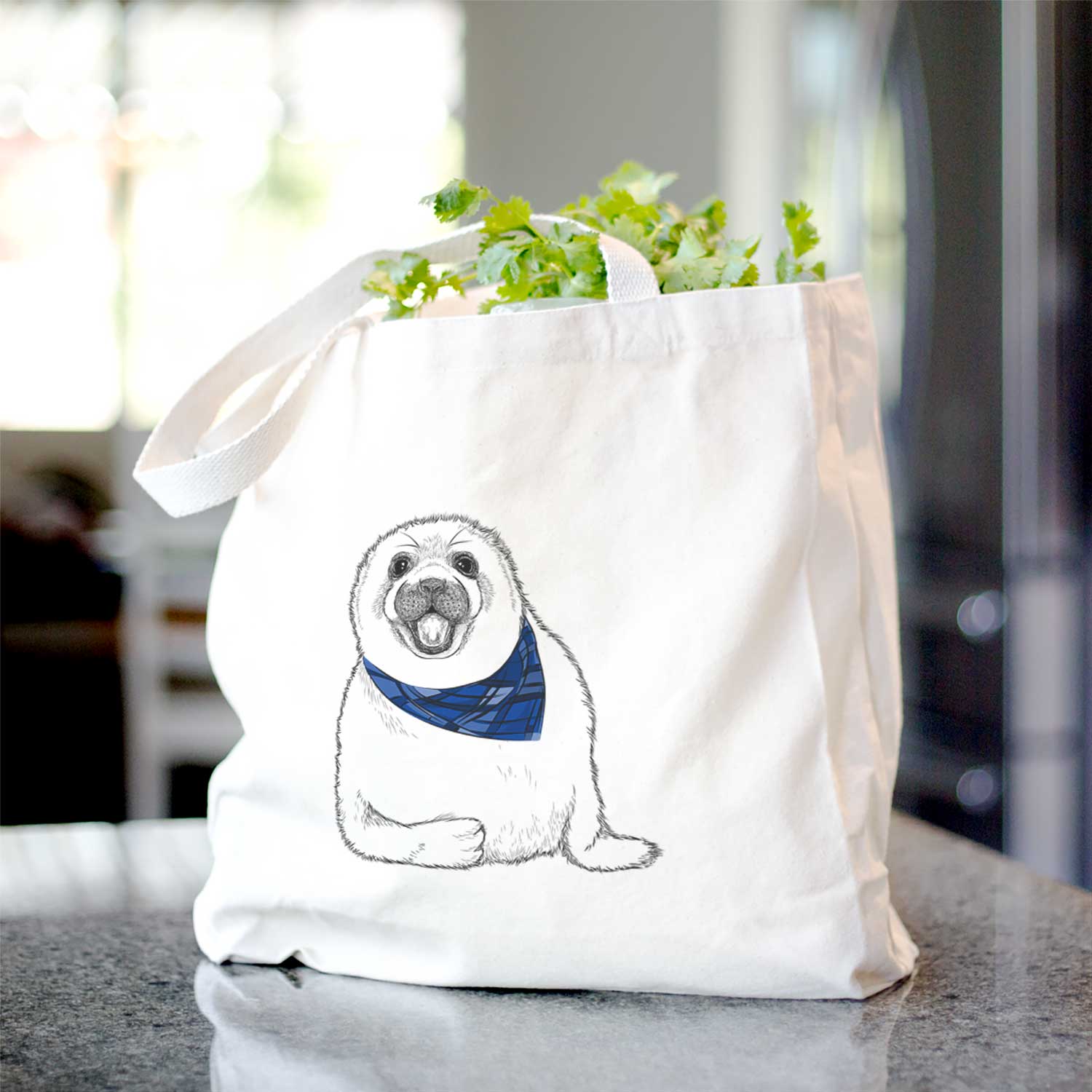 Bub the Harp Seal - Tote Bag