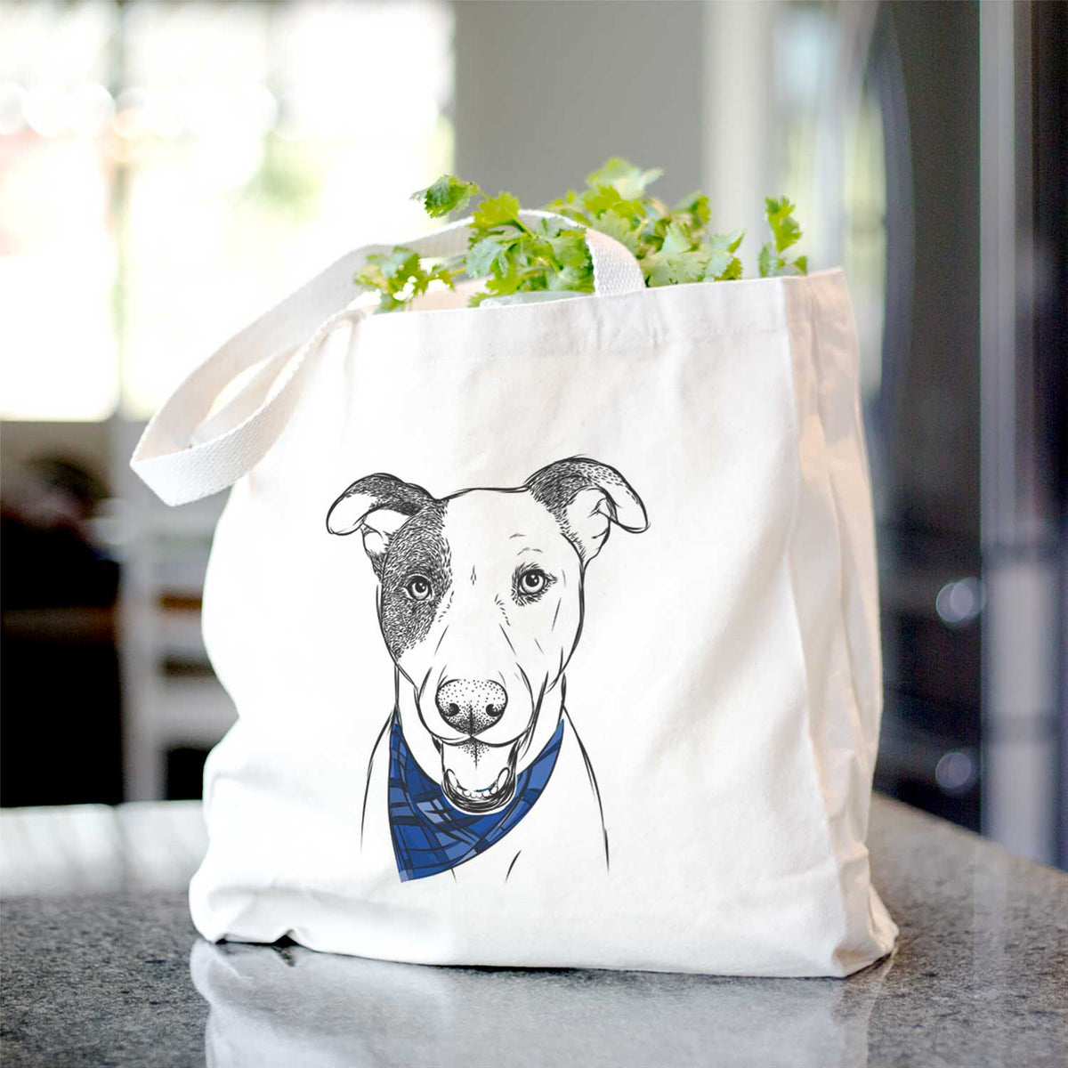 Bucky the Mixed Breed - Tote Bag