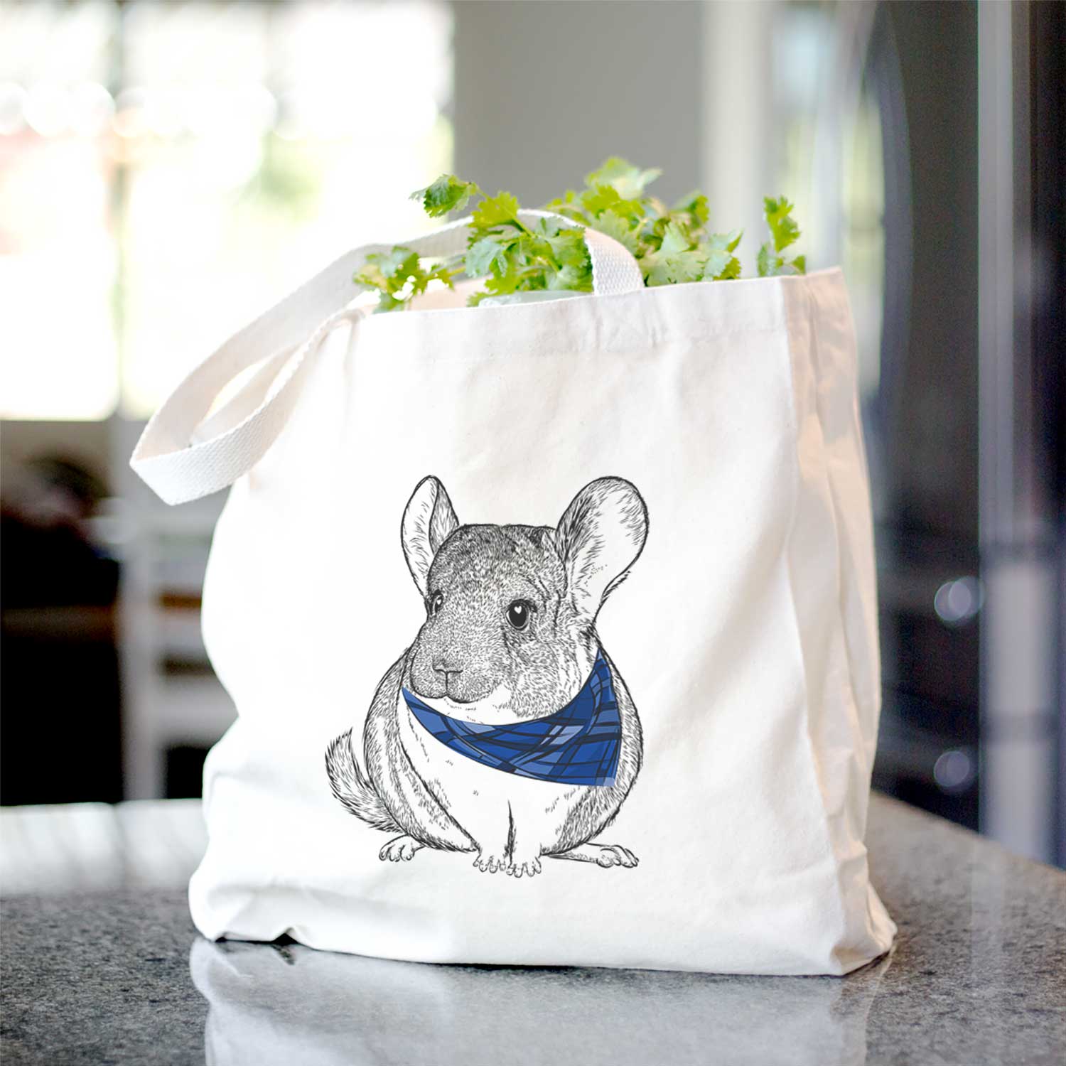 Cheddar the Chinchilla - Tote Bag