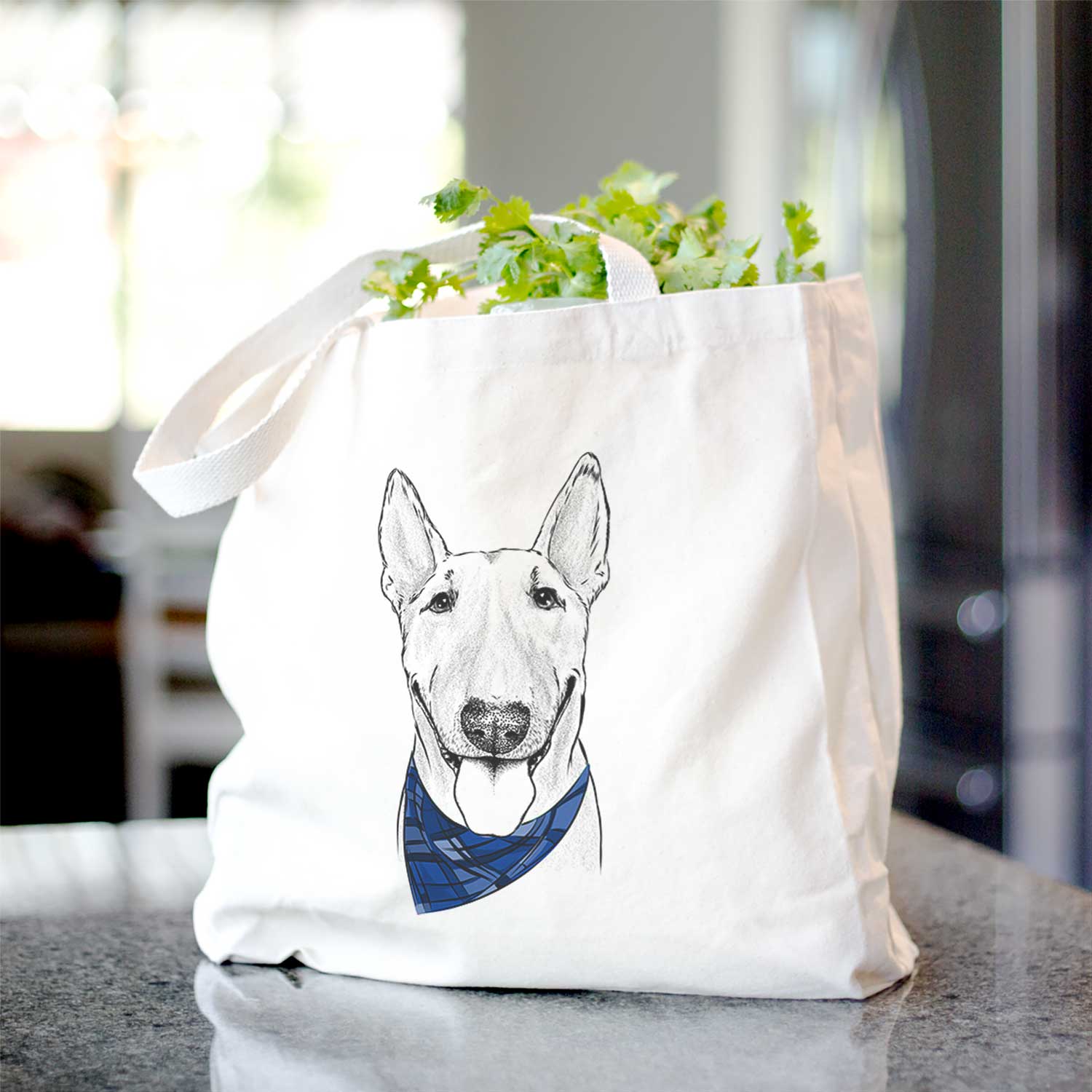 Chloe the Bull Terrier - Tote Bag