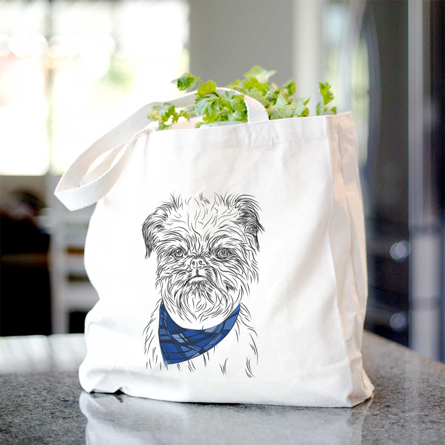 Digby the Brussels Griffon - Tote Bag