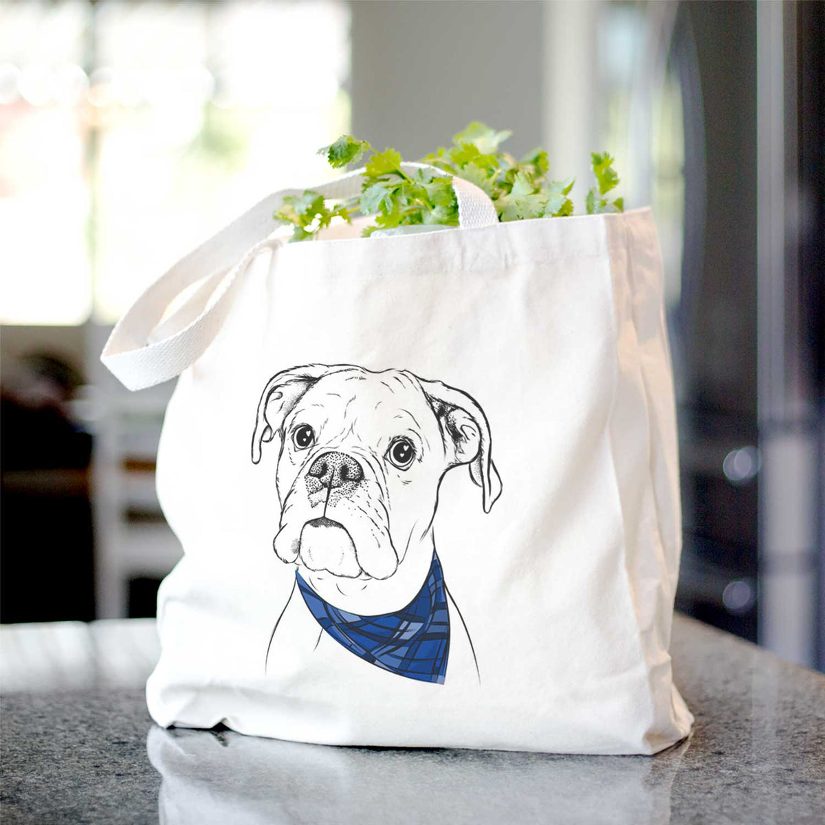 Ellie the Boxer - Tote Bag