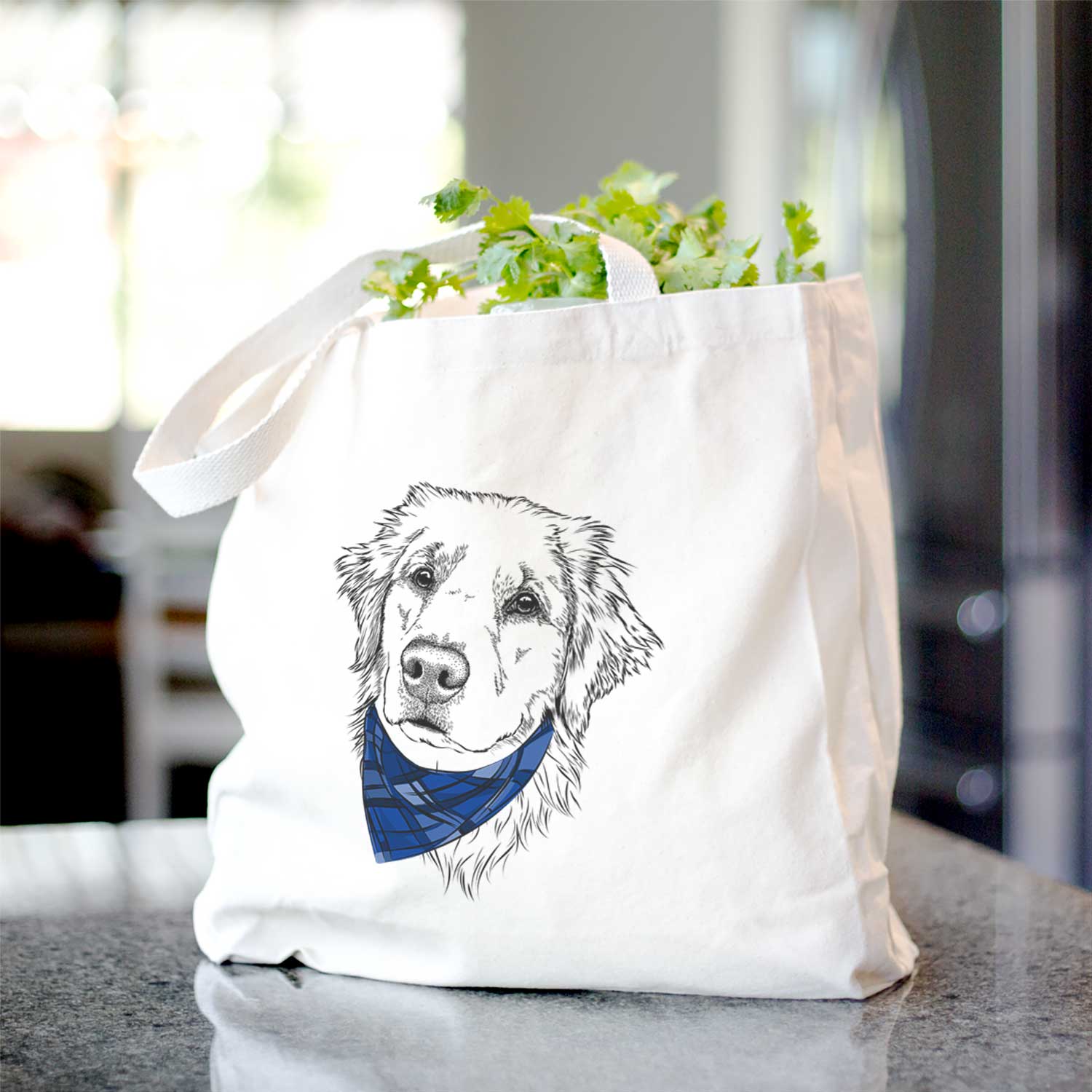 Fiona the Golden Retreiver - Tote Bag