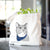 Gizmo the Grey Cat - Tote Bag