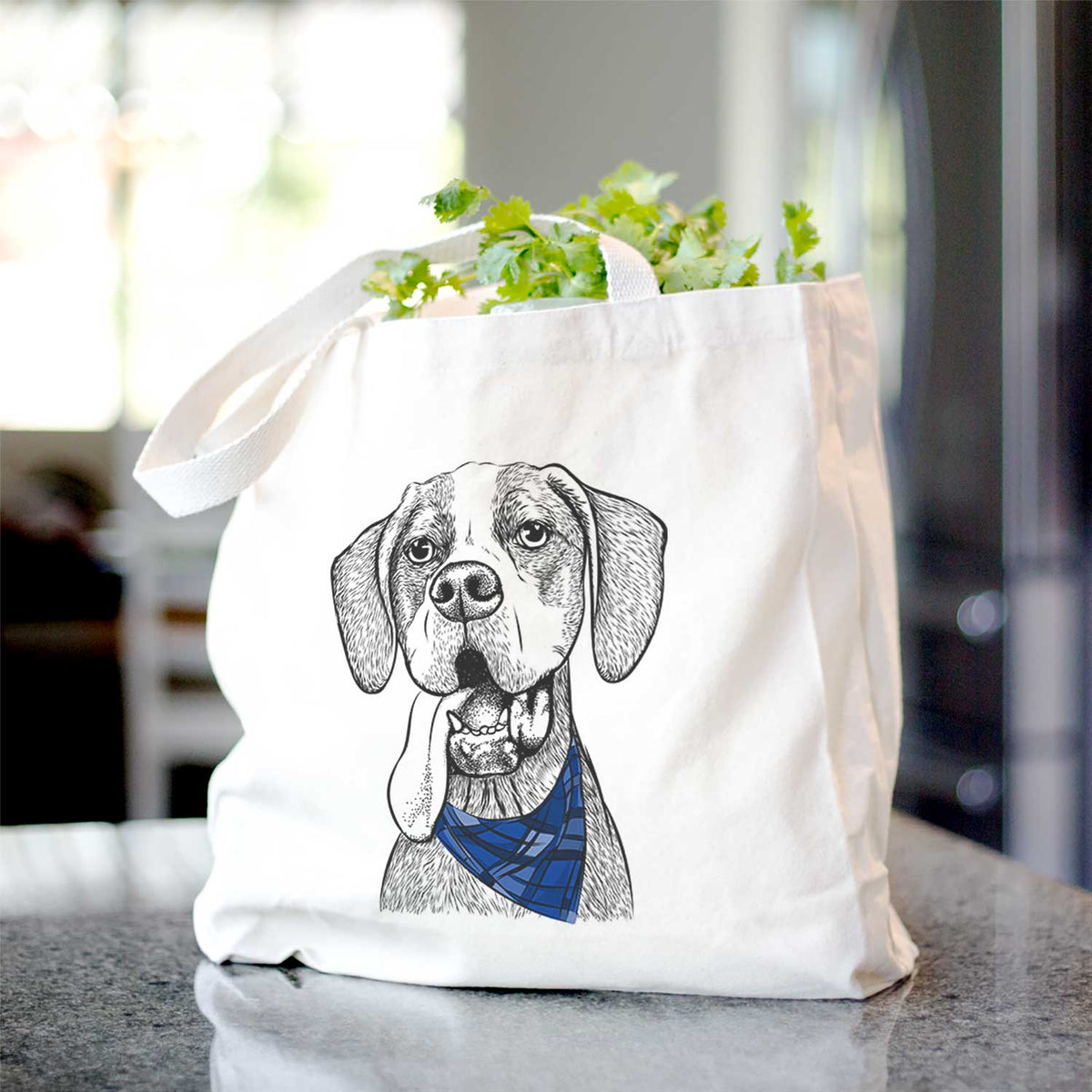 Irwin the English Pointer - Tote Bag