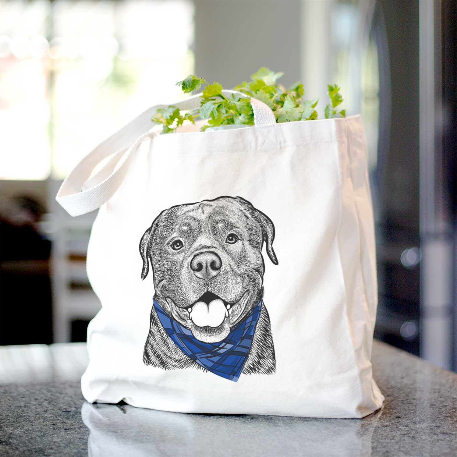 Kojak the Rottweiler - Tote Bag