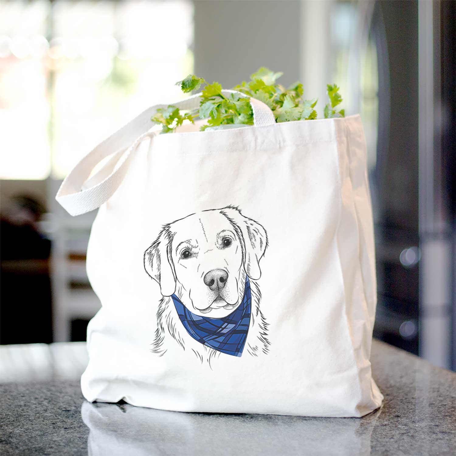 Kula the Golden Retriever - Tote Bag