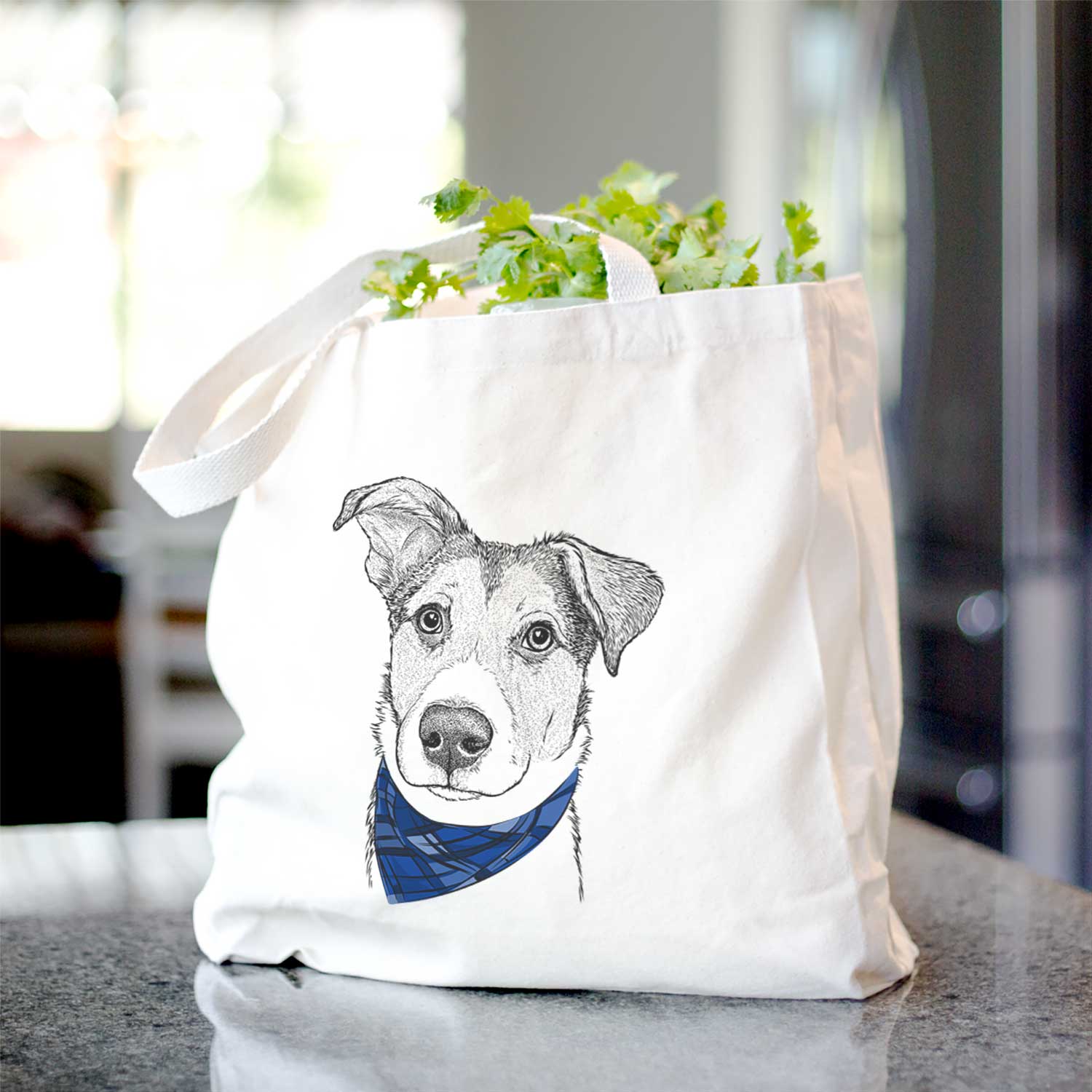 Leia the Mixed Breed - Tote Bag