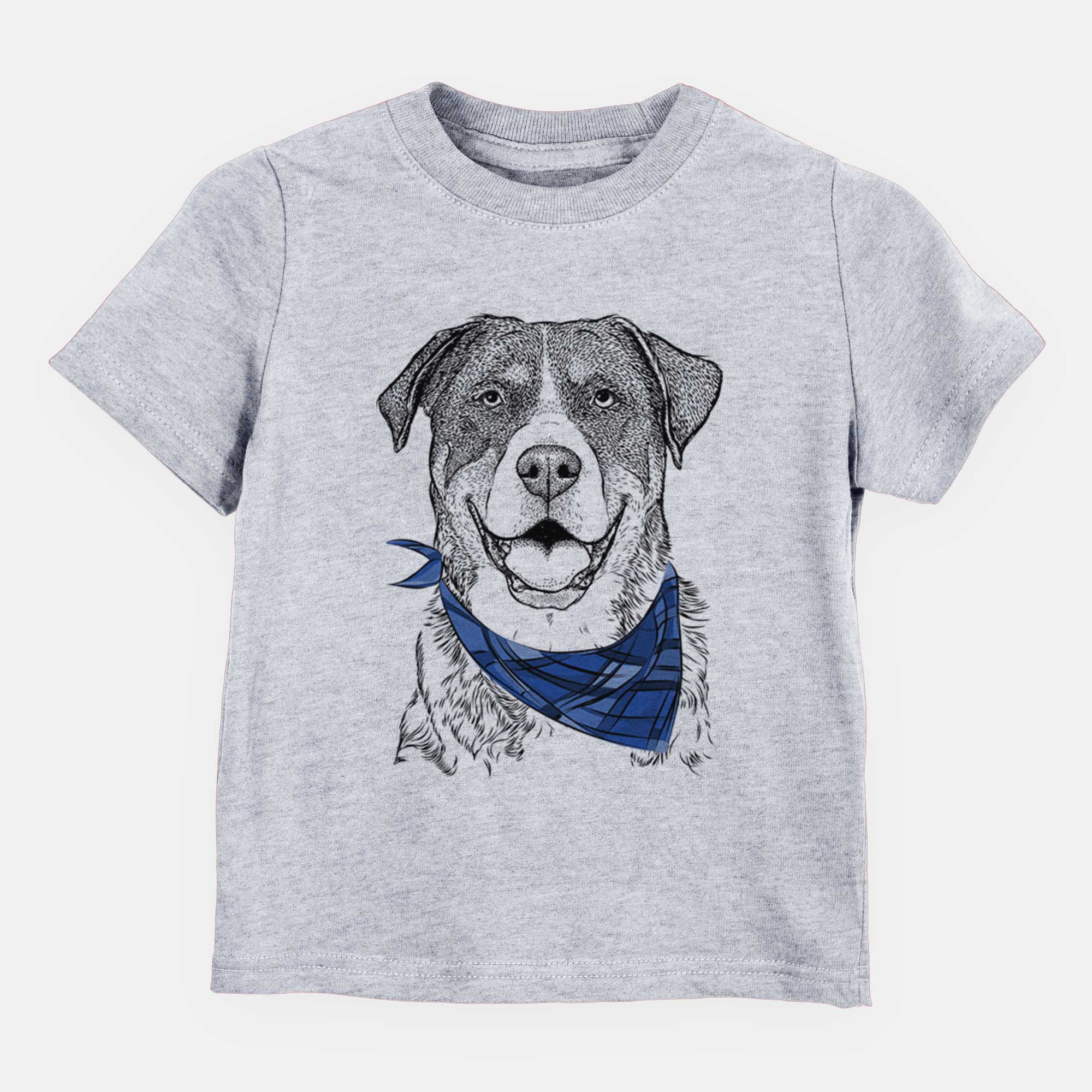 Bandana Leon the Greater Swiss Mountain Dog - Kids/Youth/Toddler Shirt
