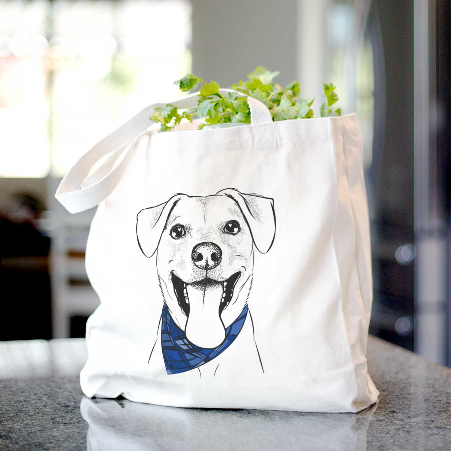 Lily Estelle the Mixed Breed - Tote Bag