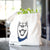 Little Country the Siberian Husky - Tote Bag