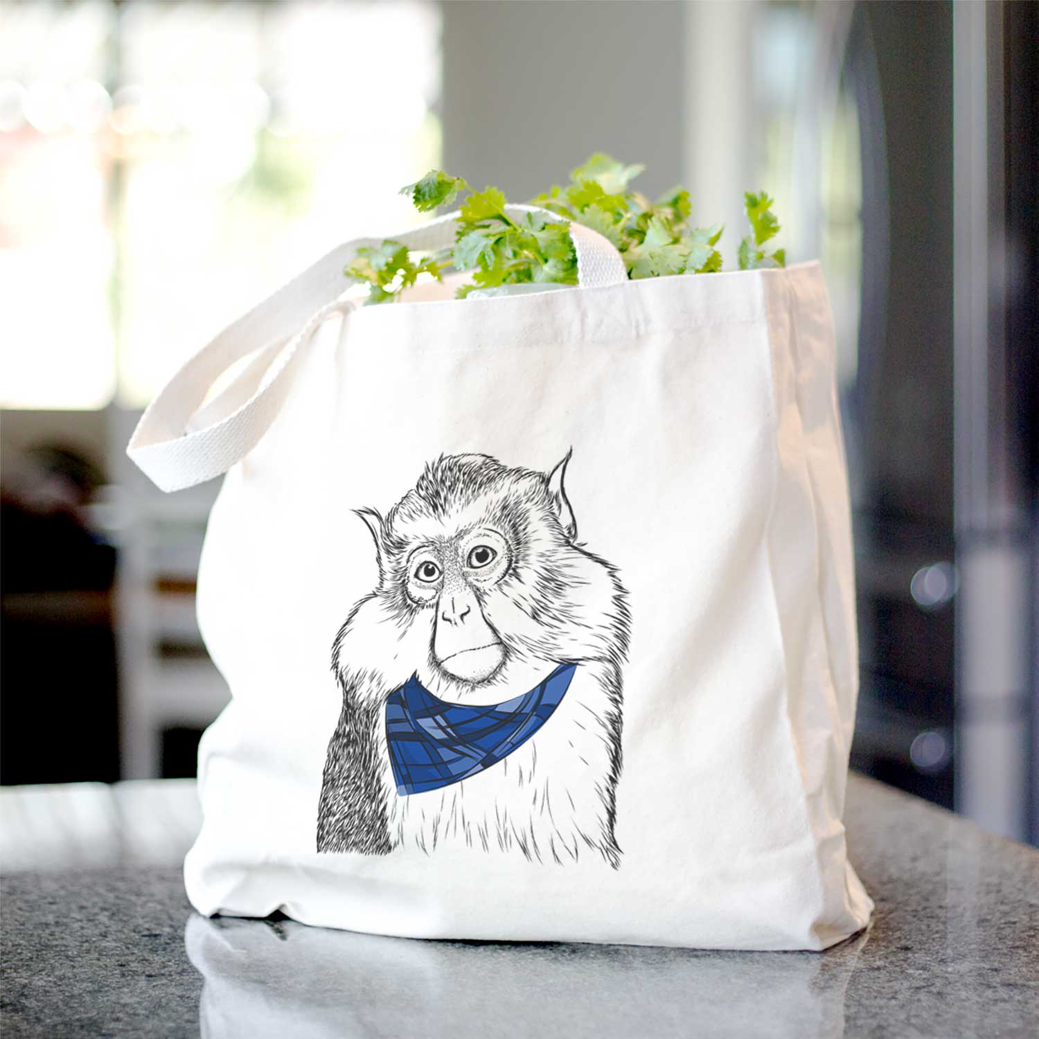 Matata the Mona Monkey - Tote Bag