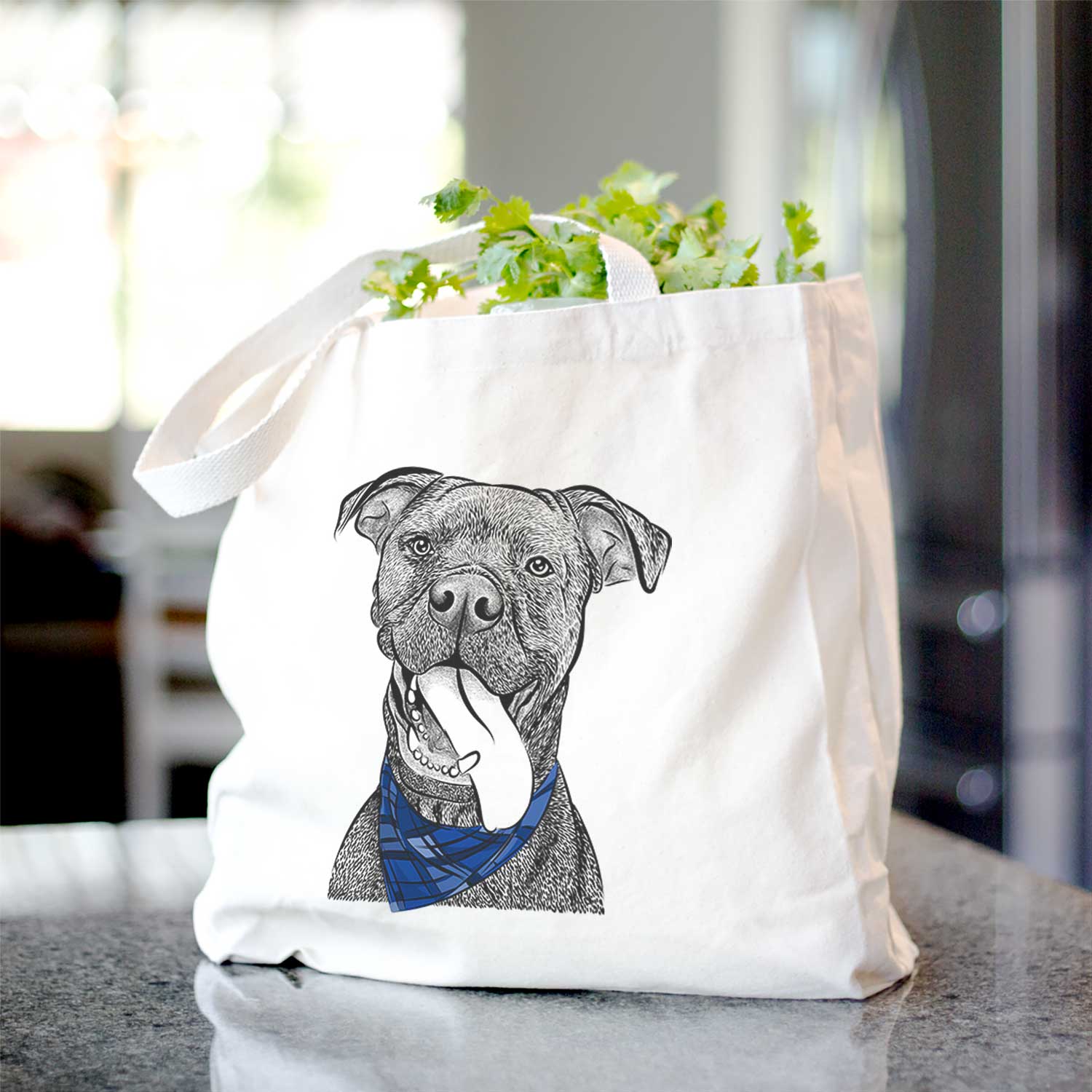 Mikey the Boxador - Tote Bag