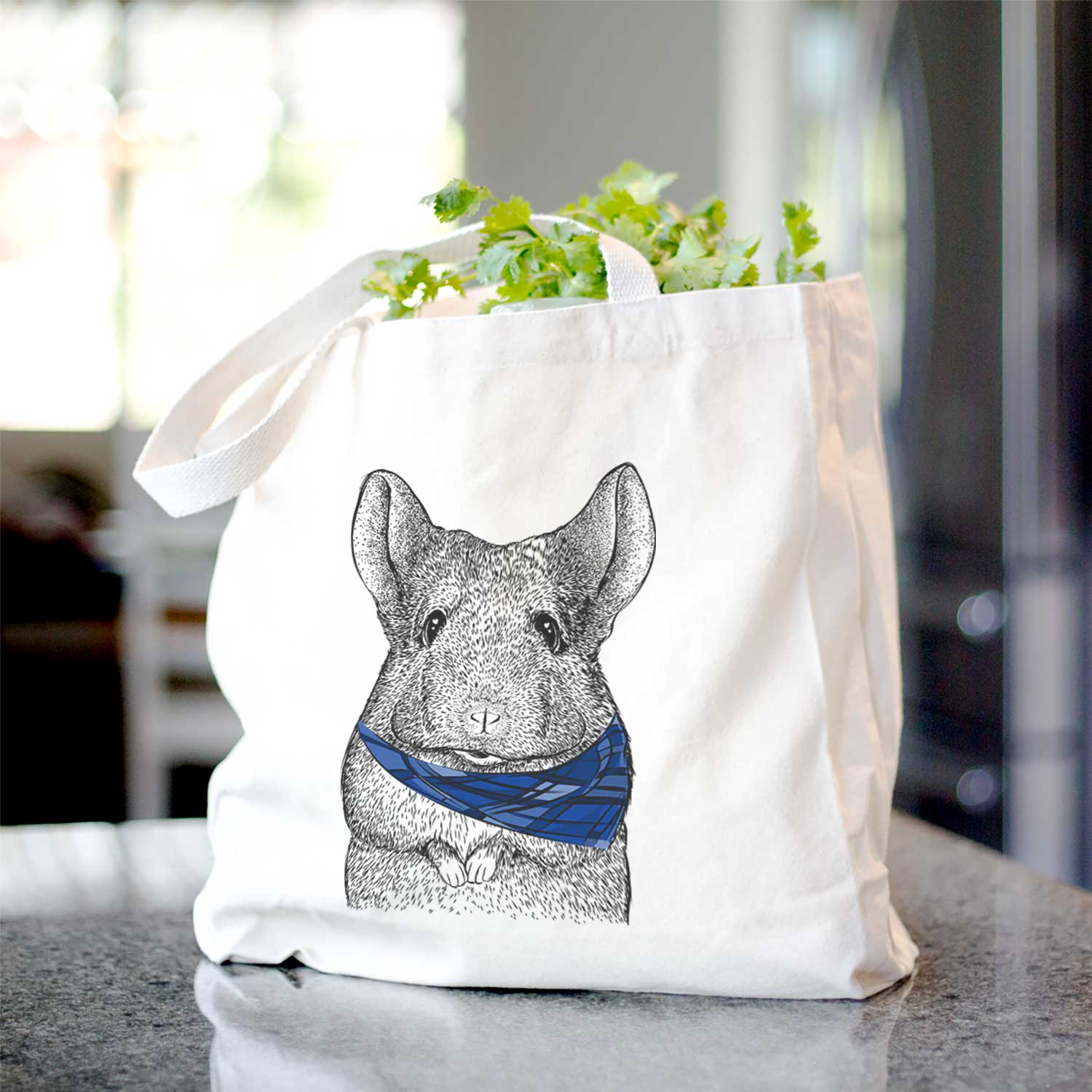 Mojo the Chinchilla - Tote Bag