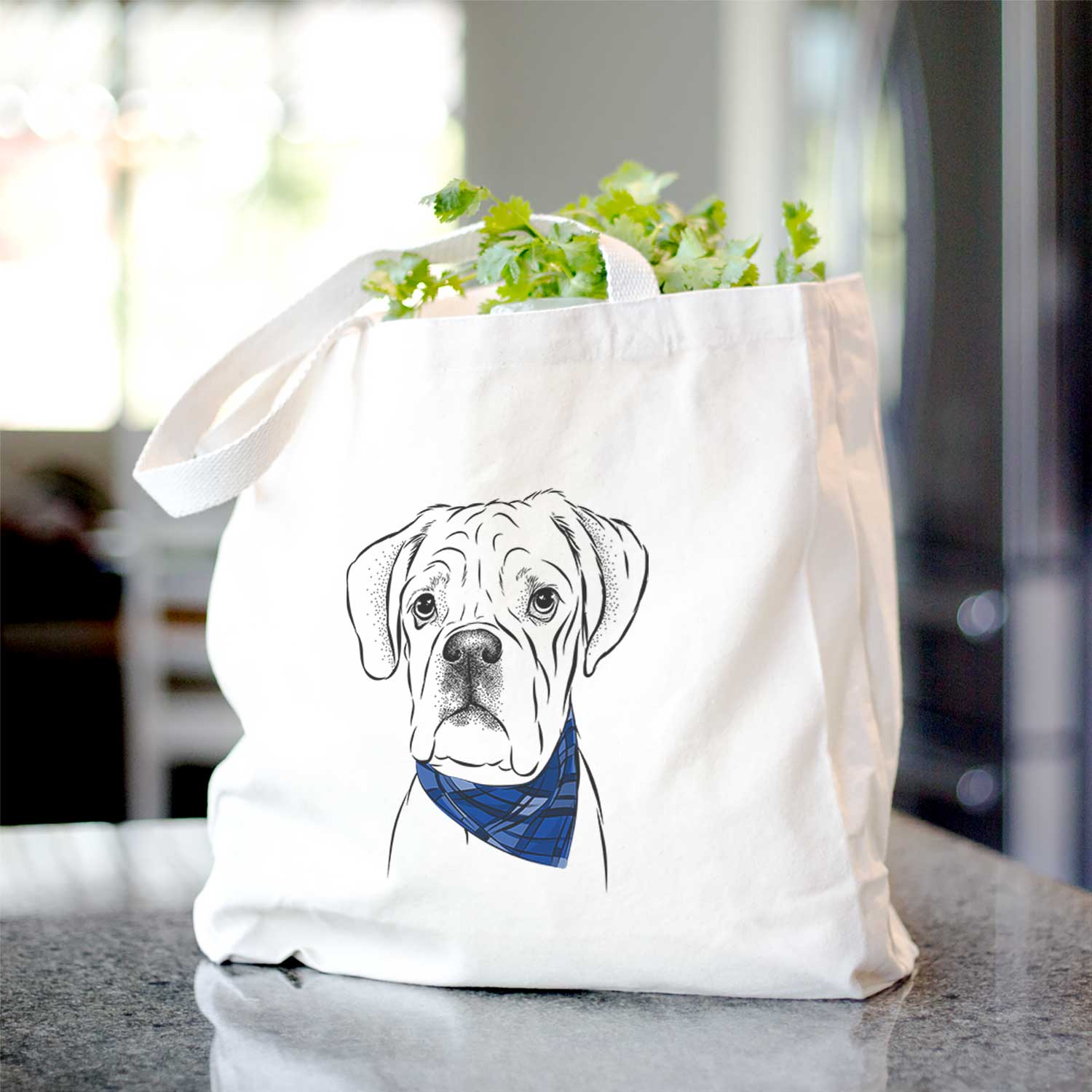 Nelly the Boxer - Tote Bag