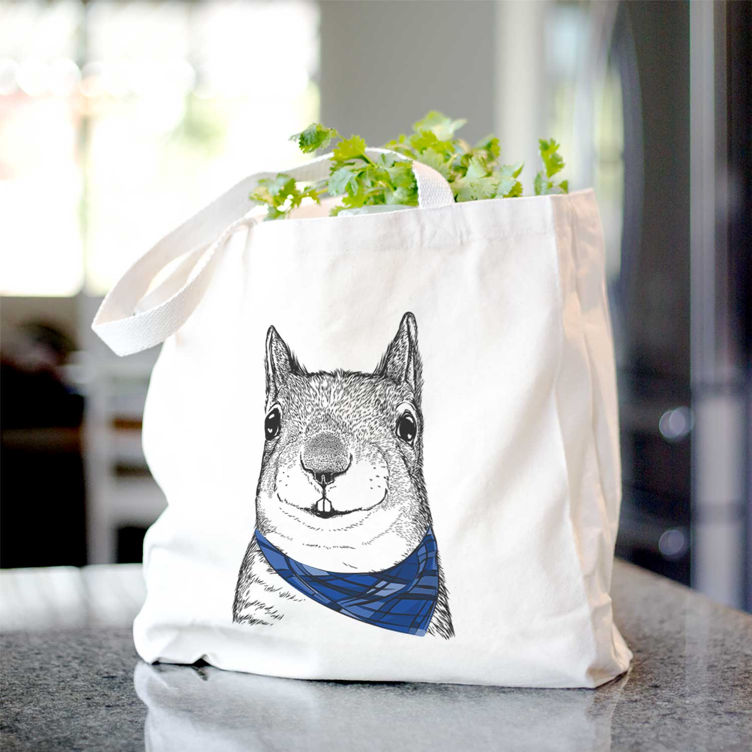 Nibbles the Squirrel - Tote Bag