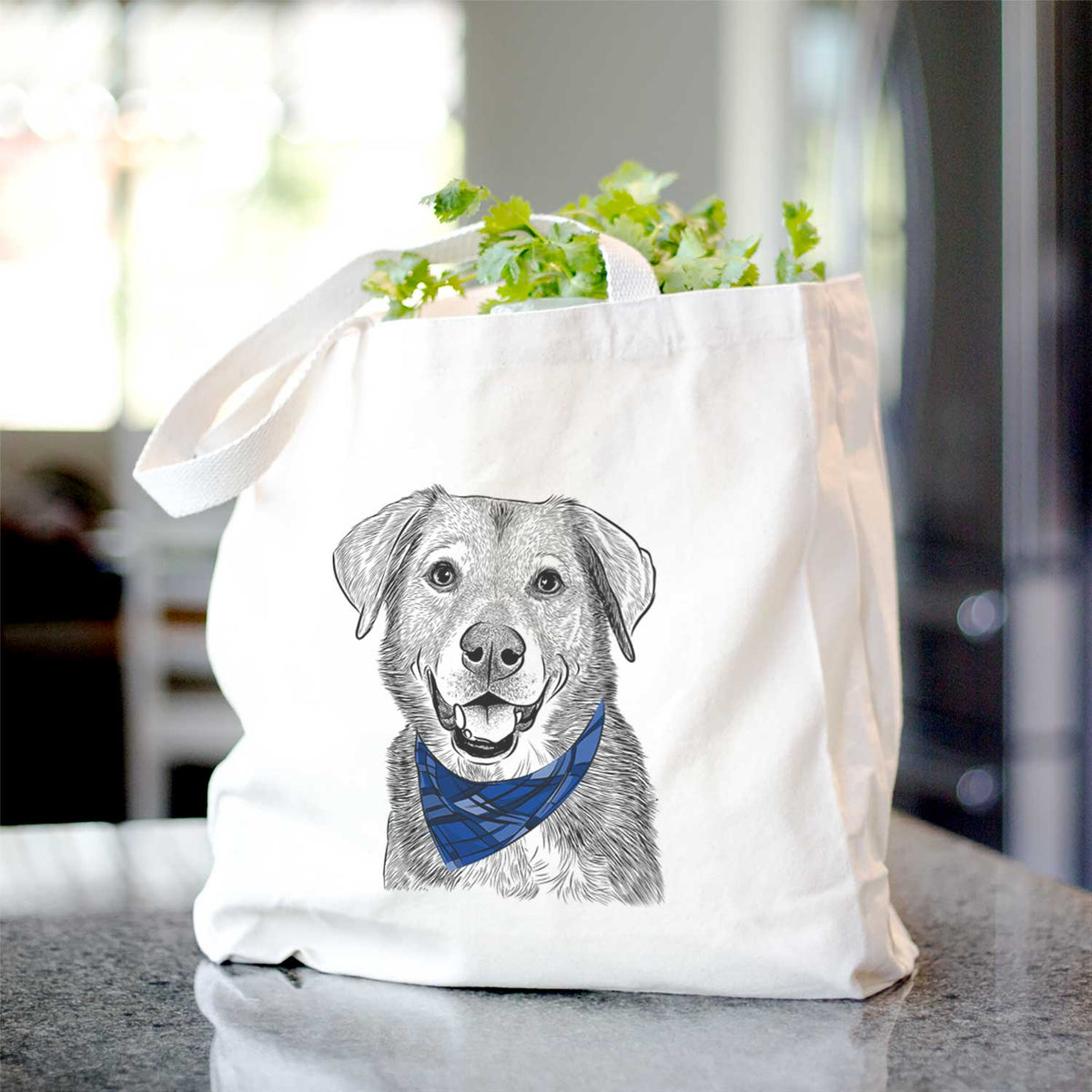 Oliver the Mixed Breed - Tote Bag