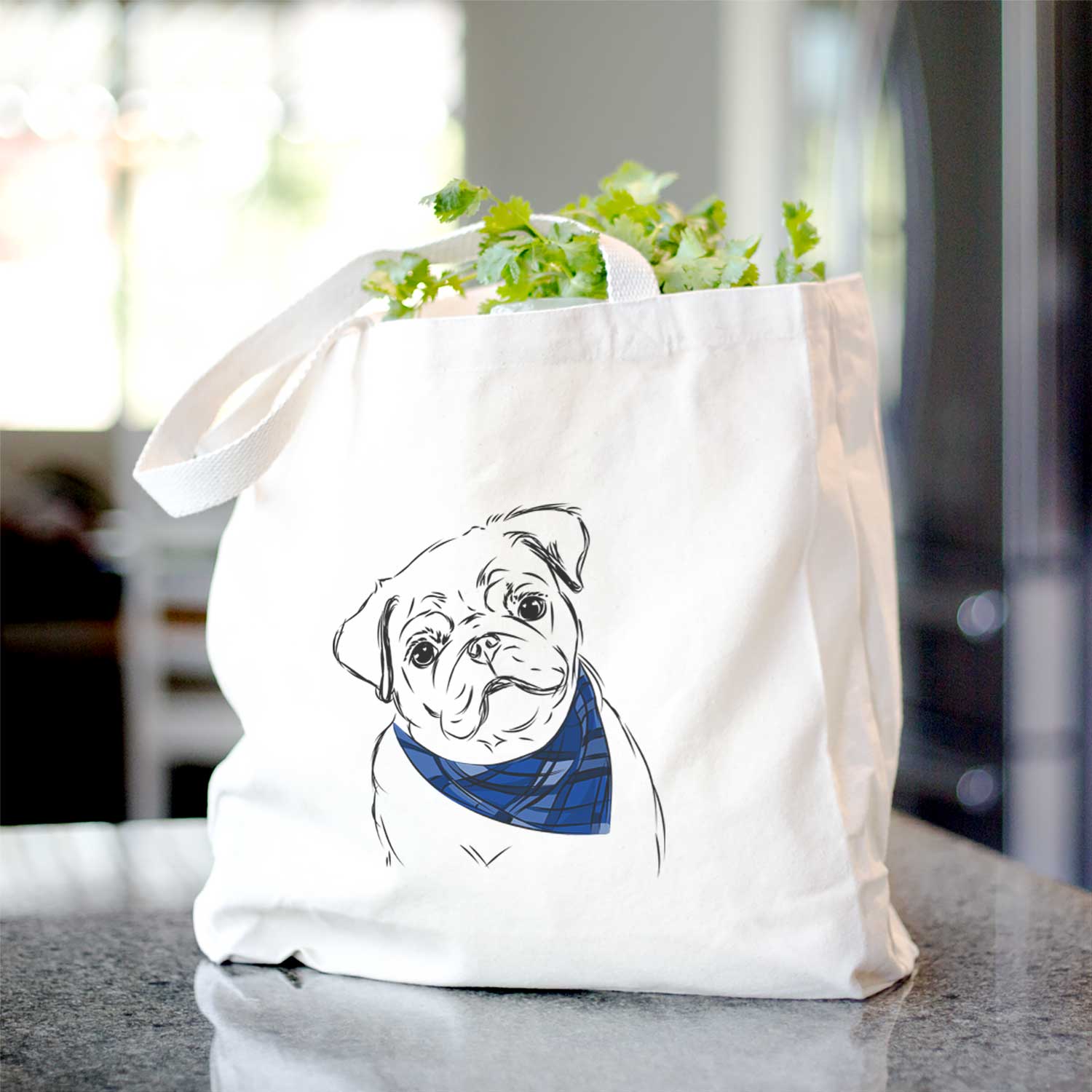 Otis the Pug - Tote Bag