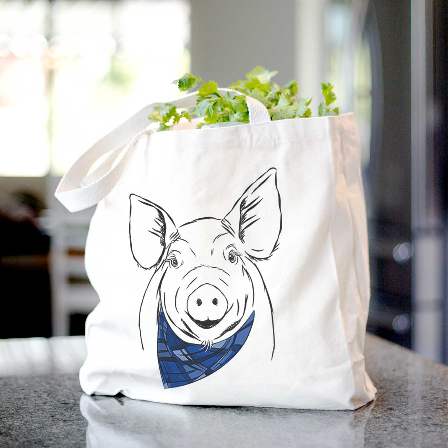 Perry the Pig - Tote Bag