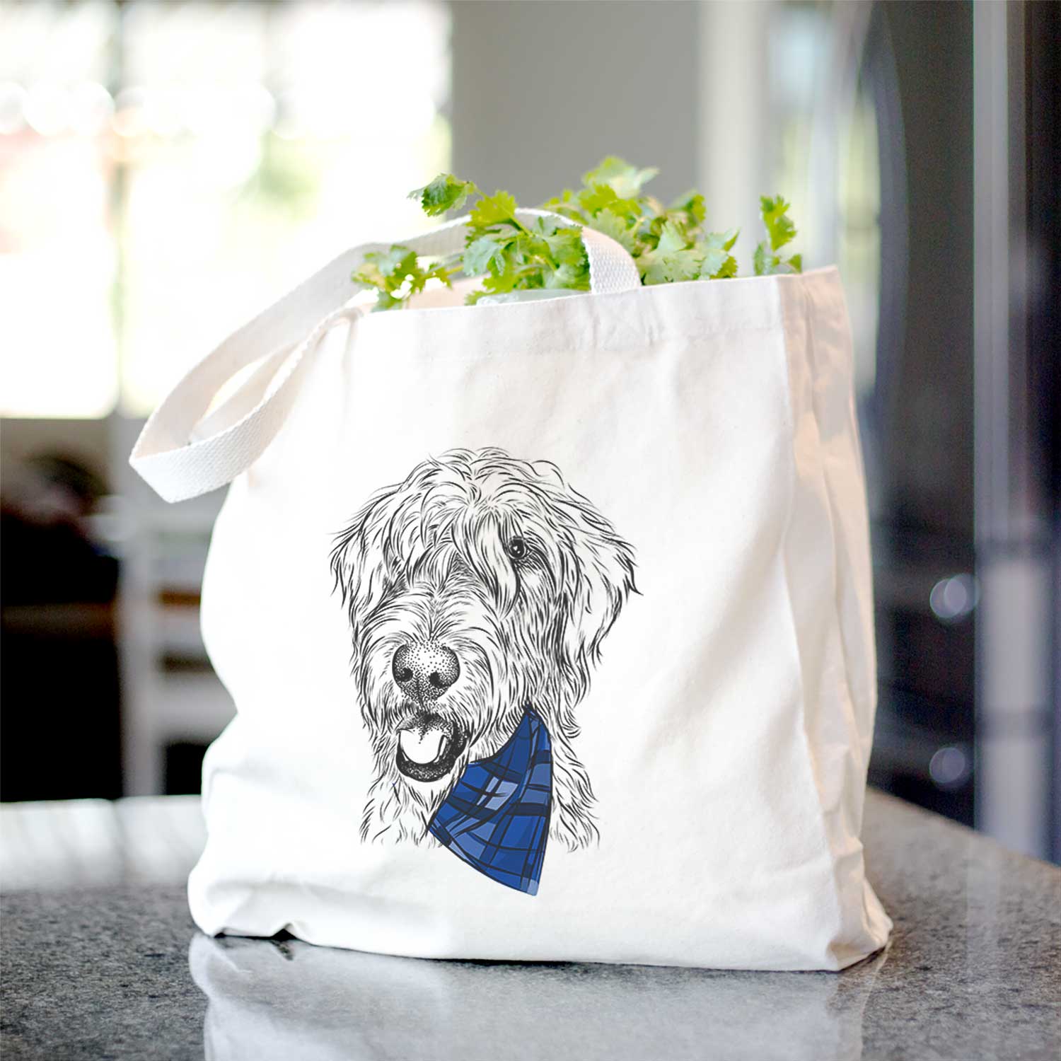 Ragnar the Irish Wolfhound - Tote Bag