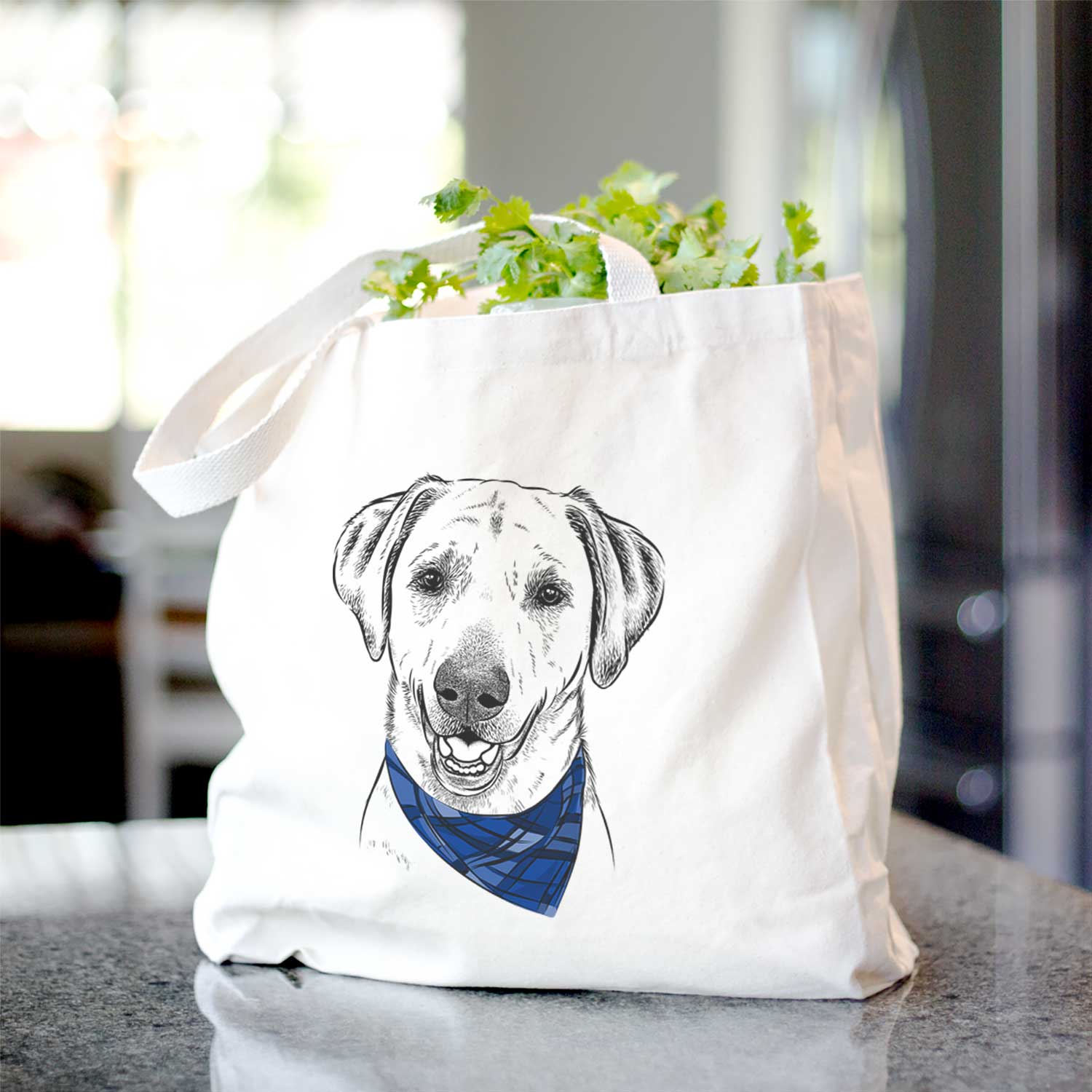 Rusty the Labrador Retriever - Tote Bag