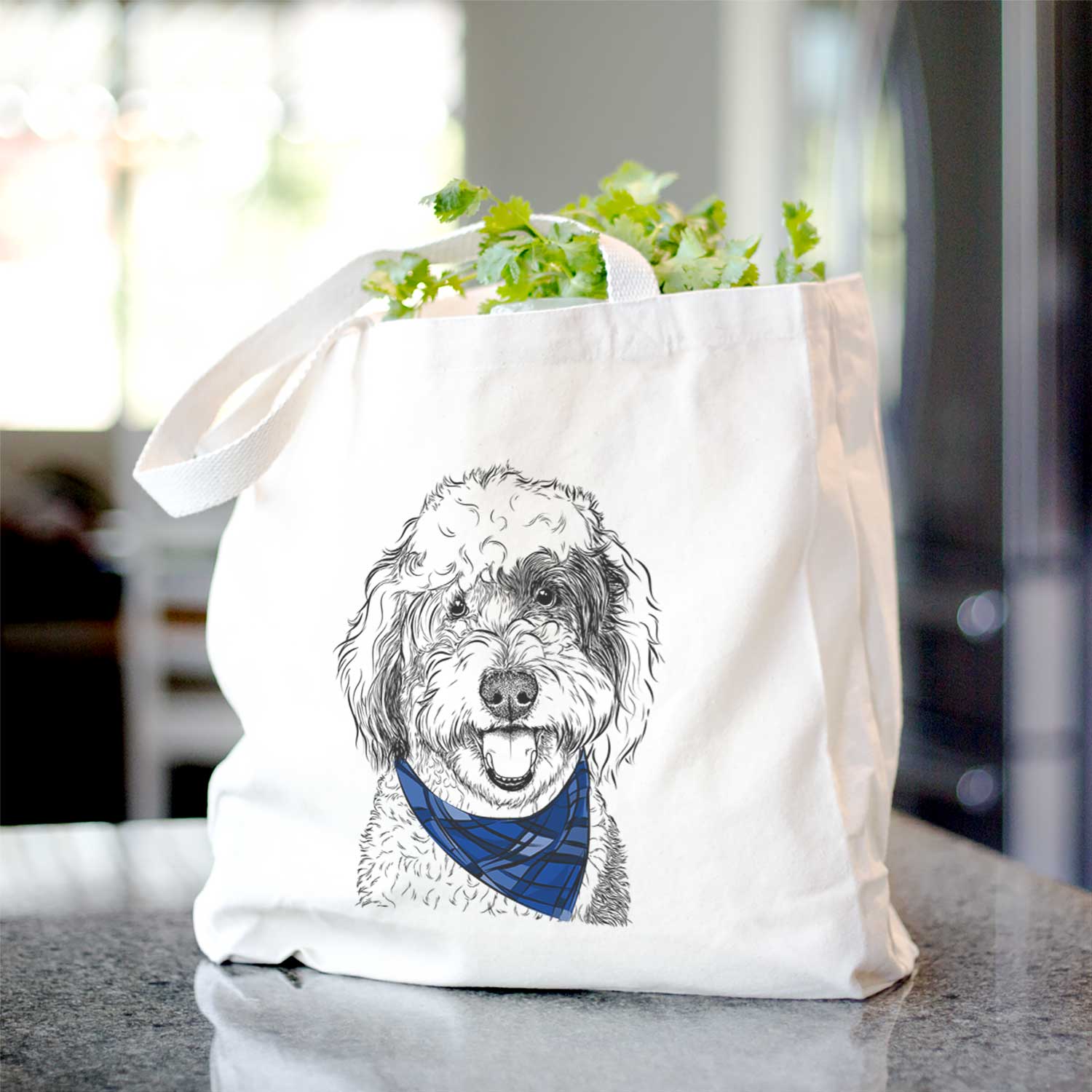 Sherlock the Sheepadoodle - Tote Bag