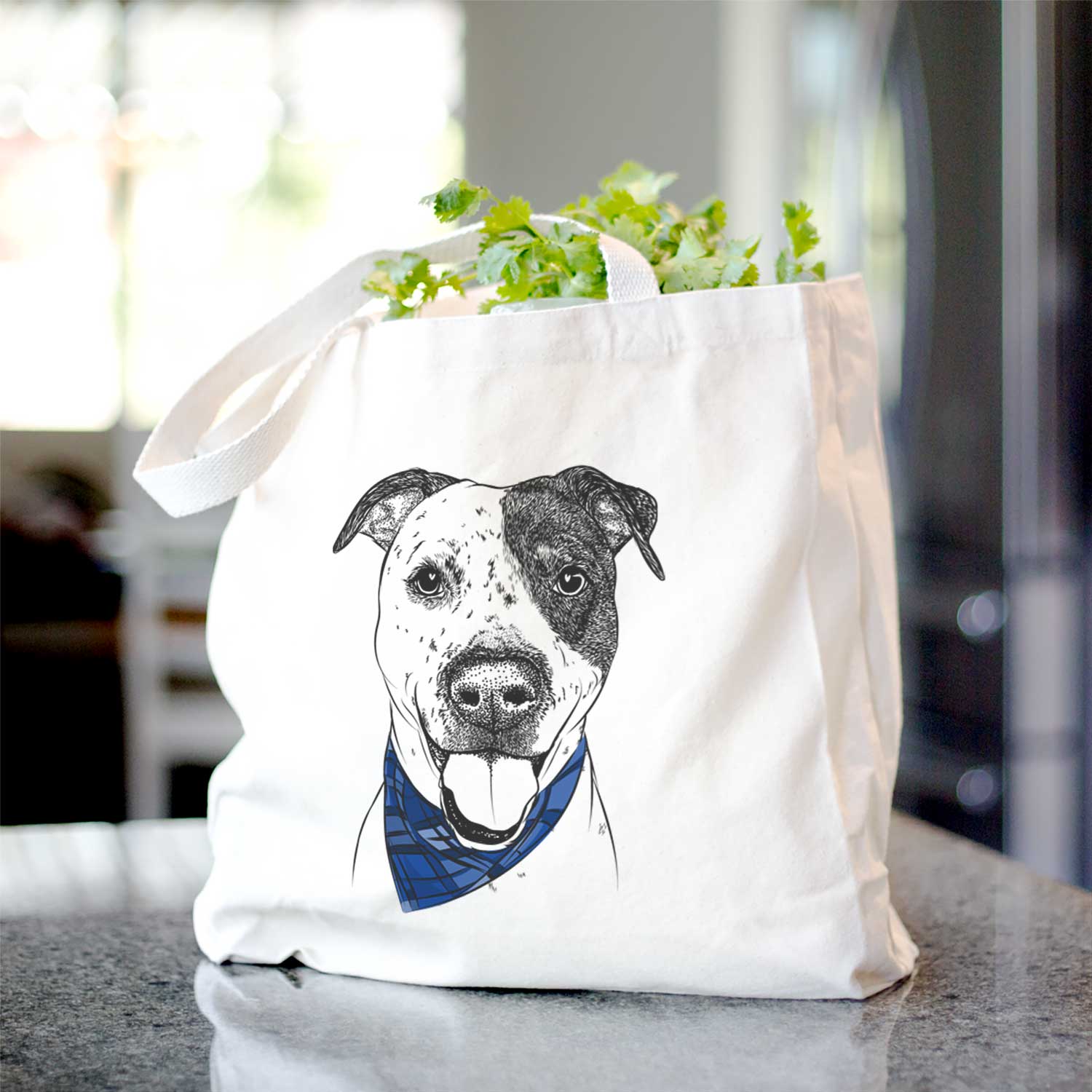 Simon the Mixed Breed - Tote Bag