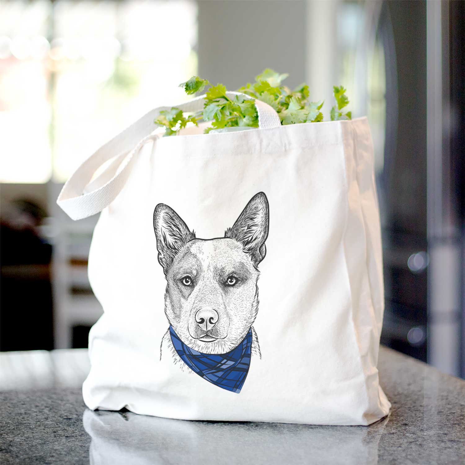 Snap the Australian Cattle Dog - Tote Bag