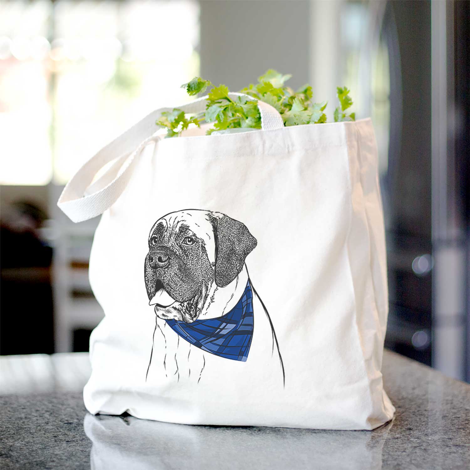 Sterling the English Mastiff - Tote Bag