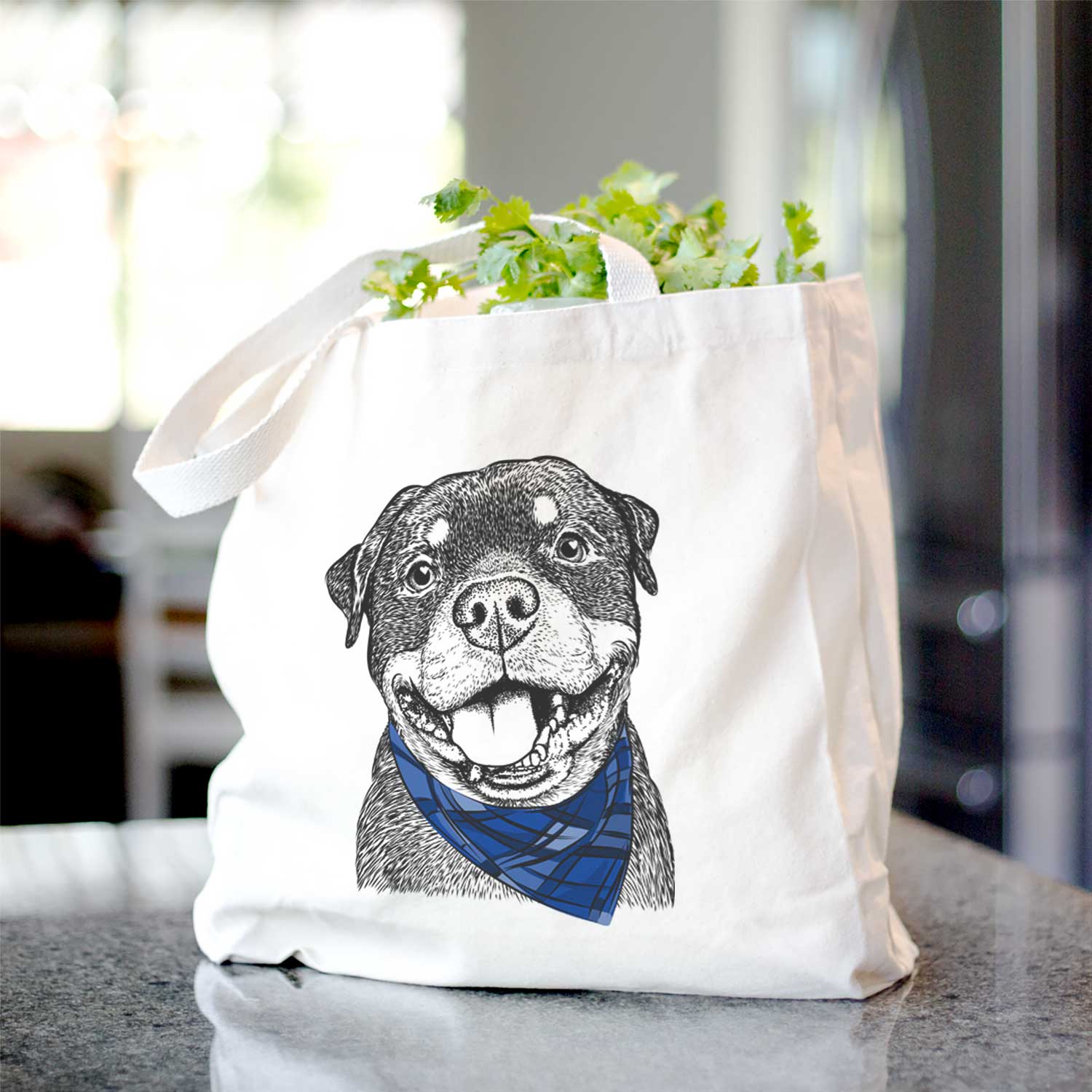 Talos the Rottweiler - Tote Bag