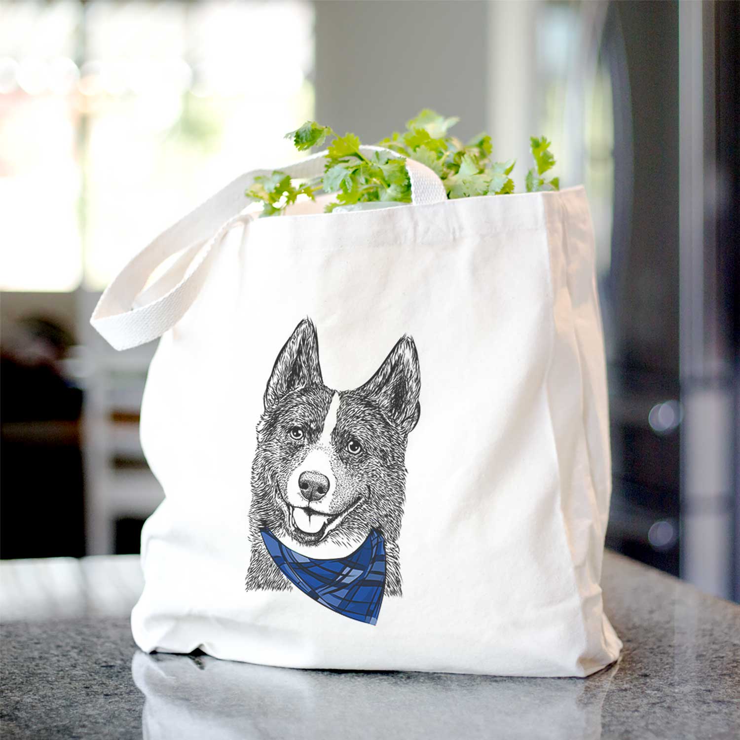 Tosca the Karelian Bear Dog - Tote Bag