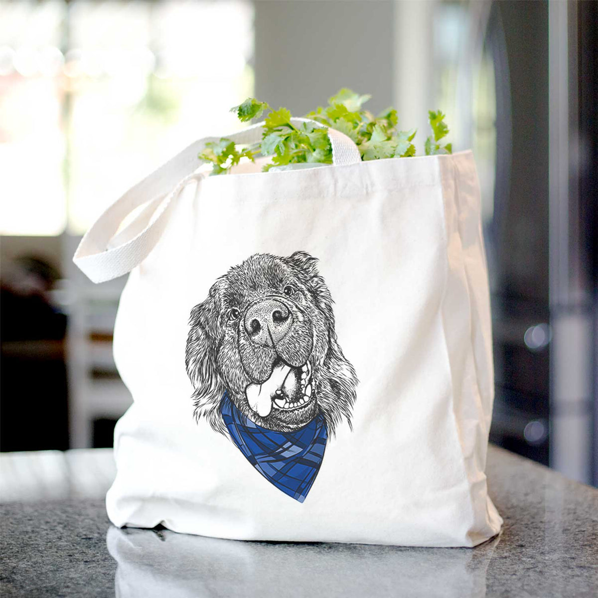 Tuna the Newfoundland - Tote Bag