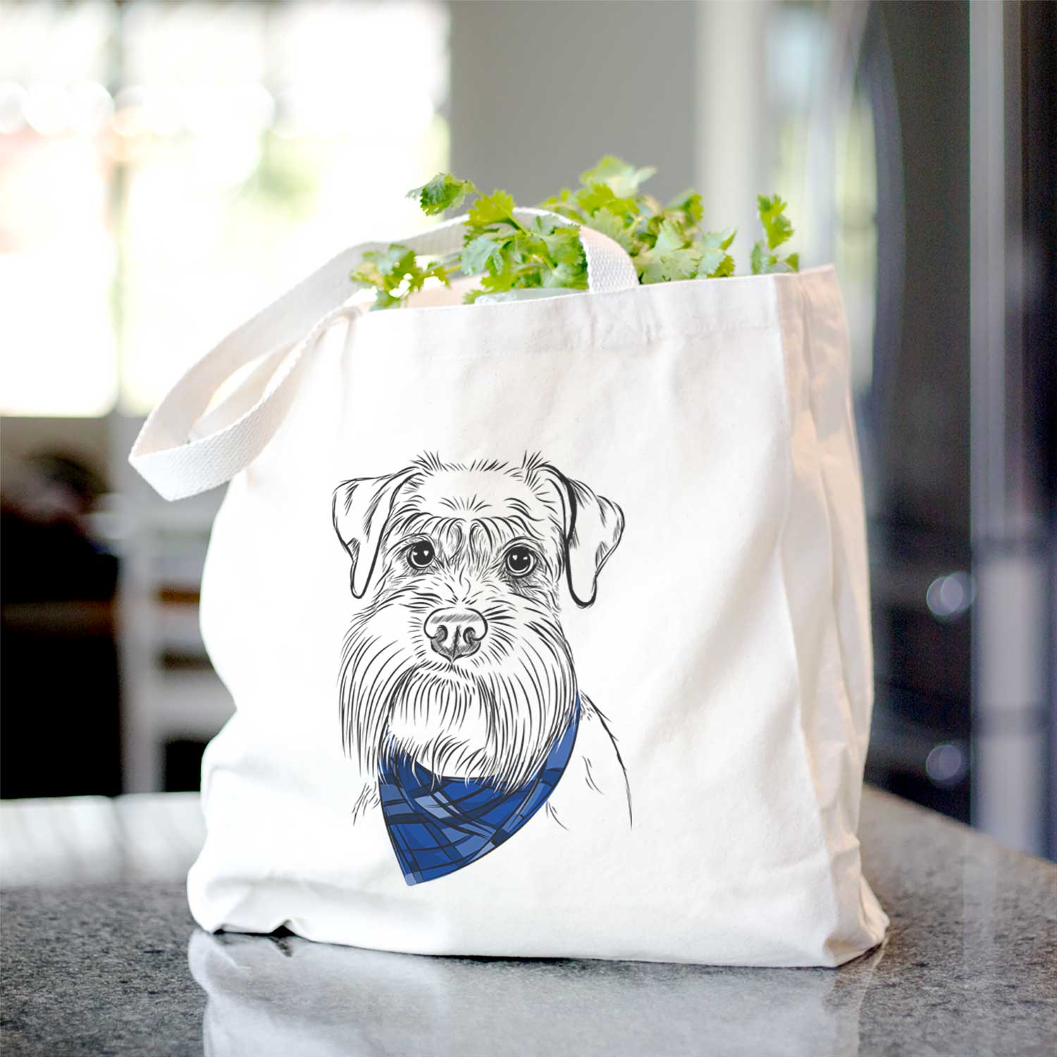 Wrigley the Schnauzer - Tote Bag