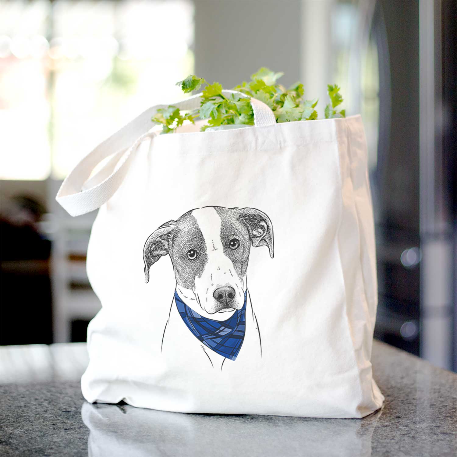 Zephyr the Pointer Mix - Tote Bag