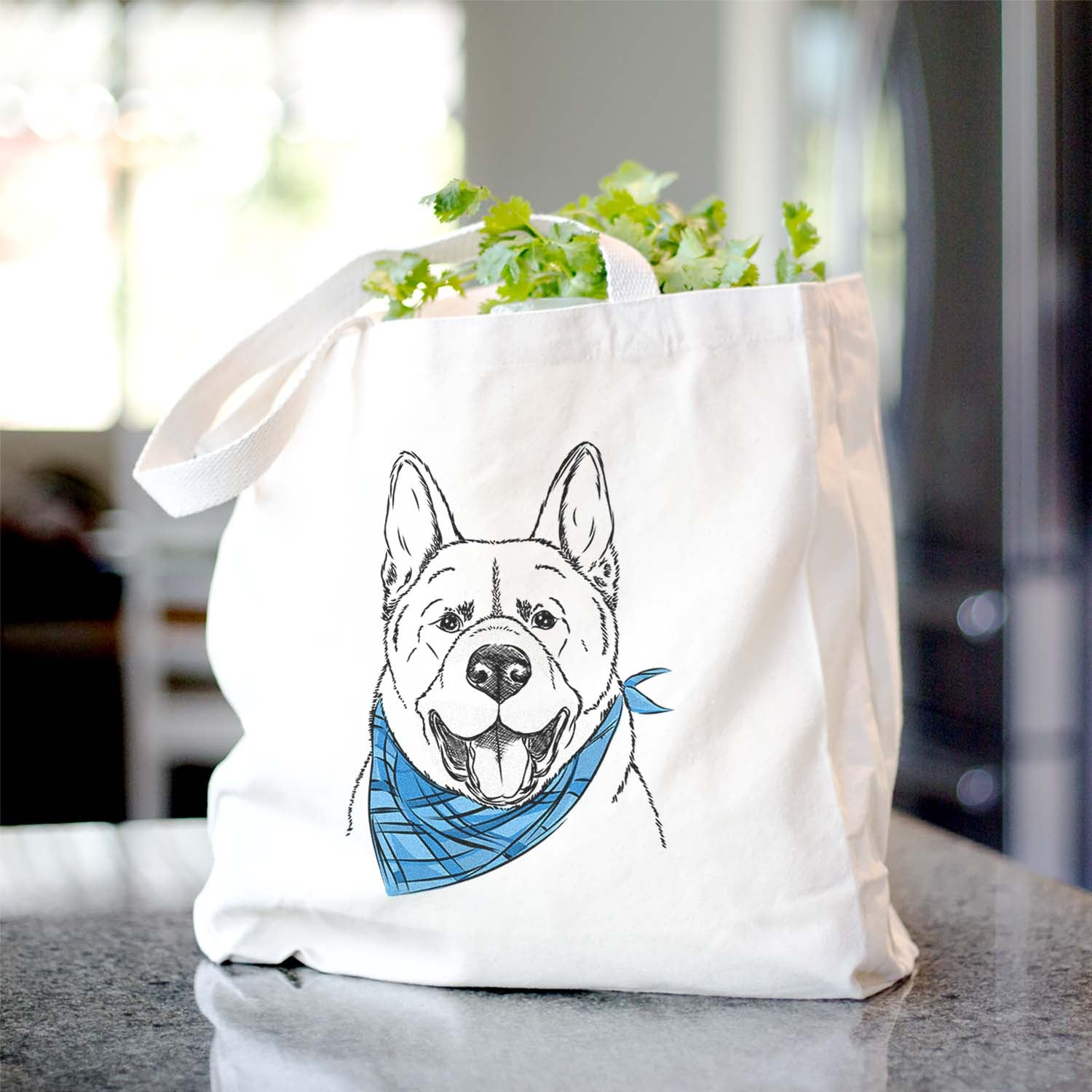 Baku the Akita - Tote Bag