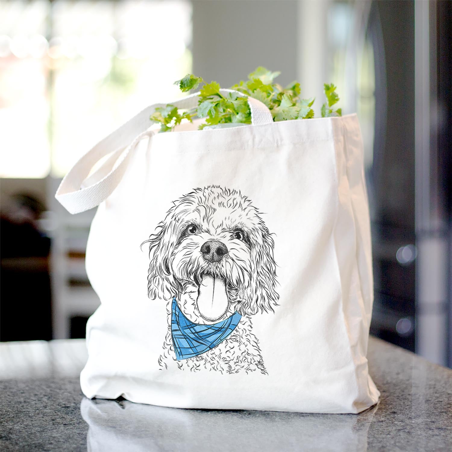 Barney the Cavachon - Tote Bag