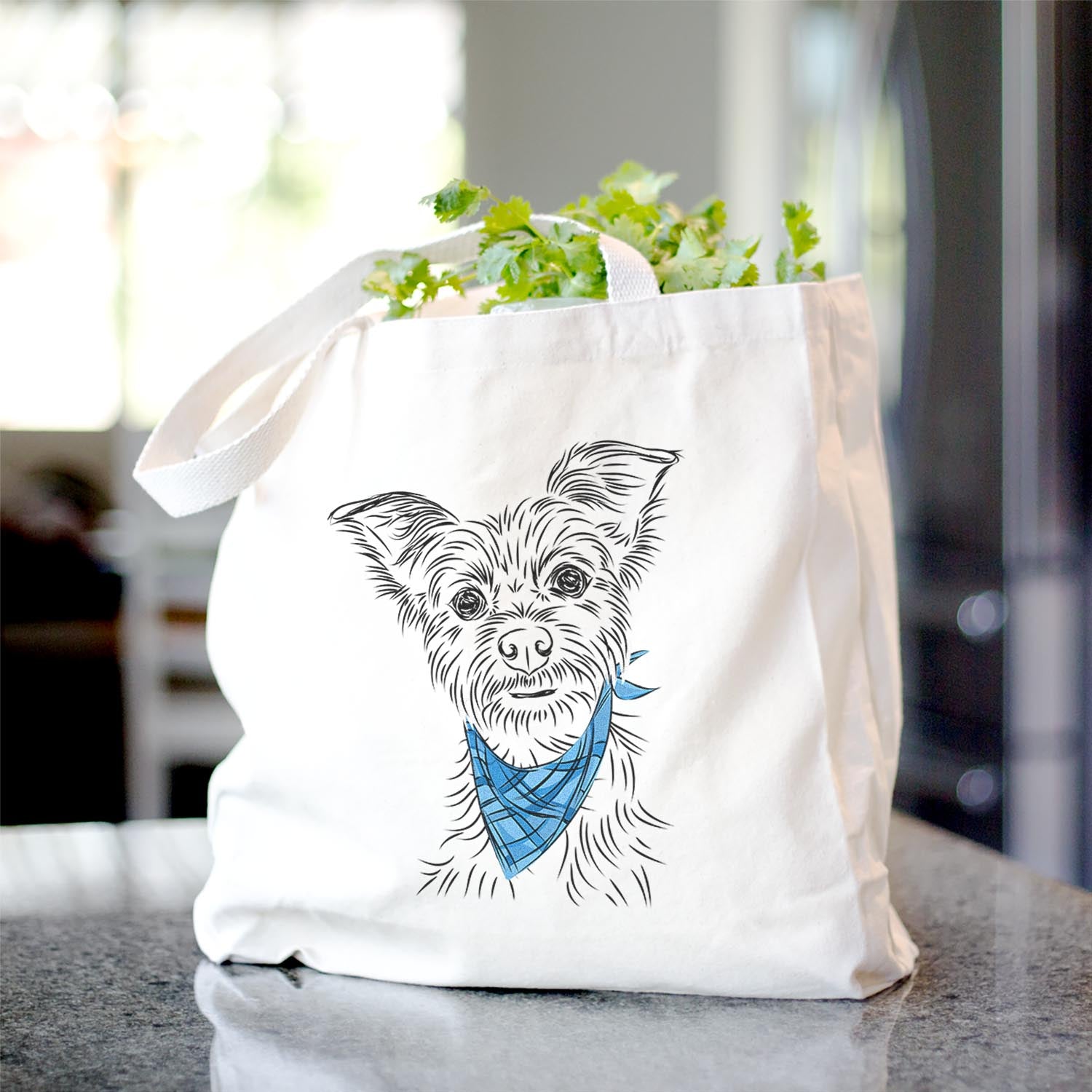 Bingo the Yorkshire Terrier - Tote Bag