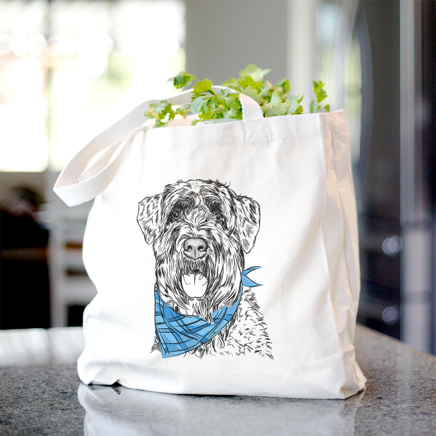 Bonnie the Bouvier des Flandres - Tote Bag