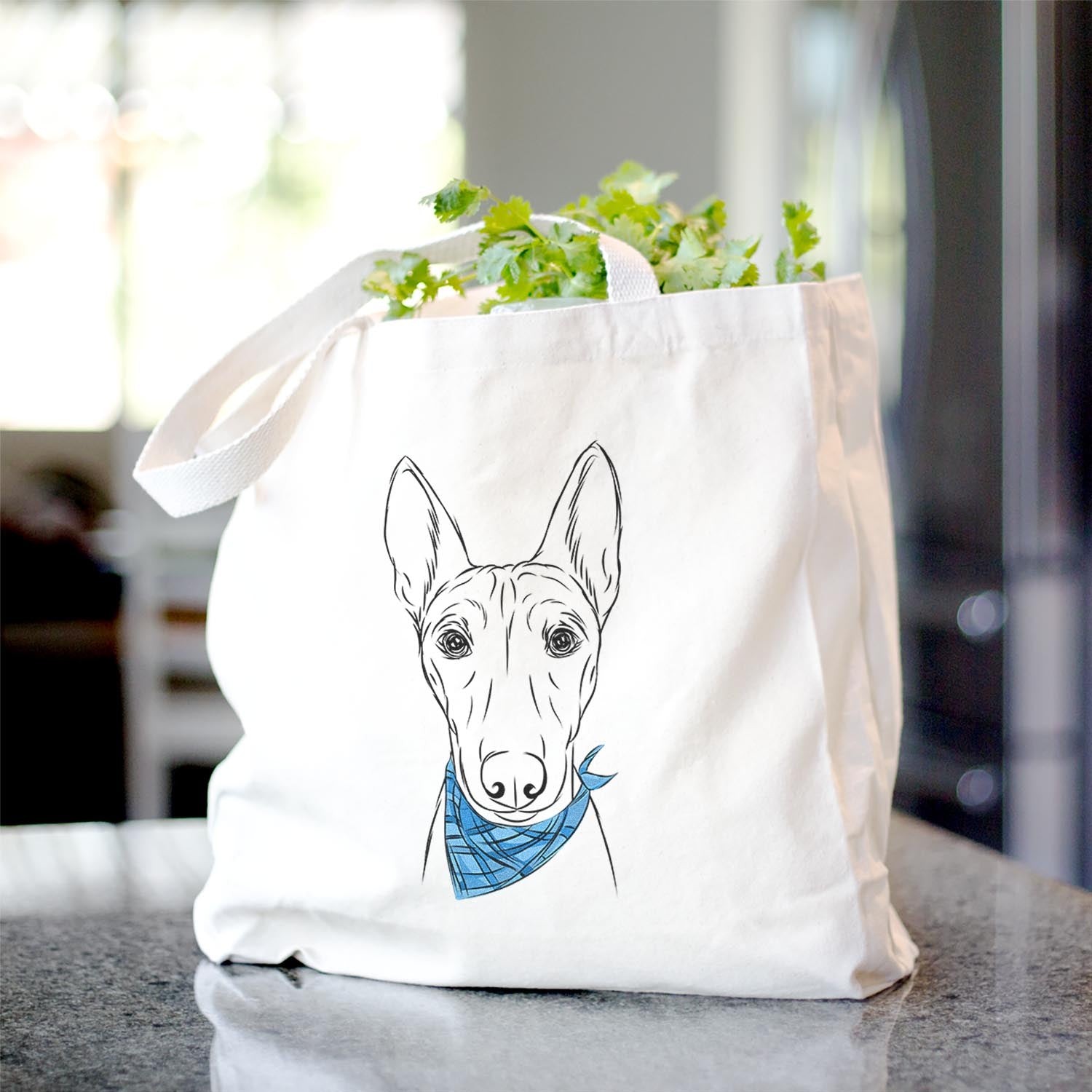 Bonsai the Basenji - Tote Bag