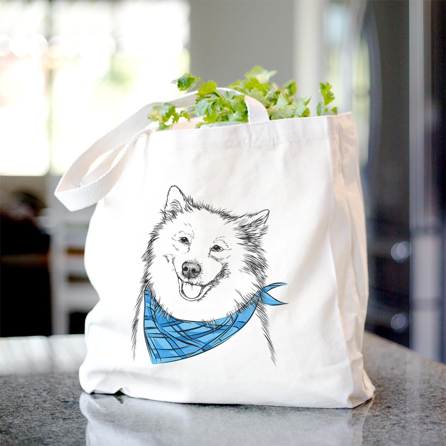 Caico the Samoyed - Tote Bag