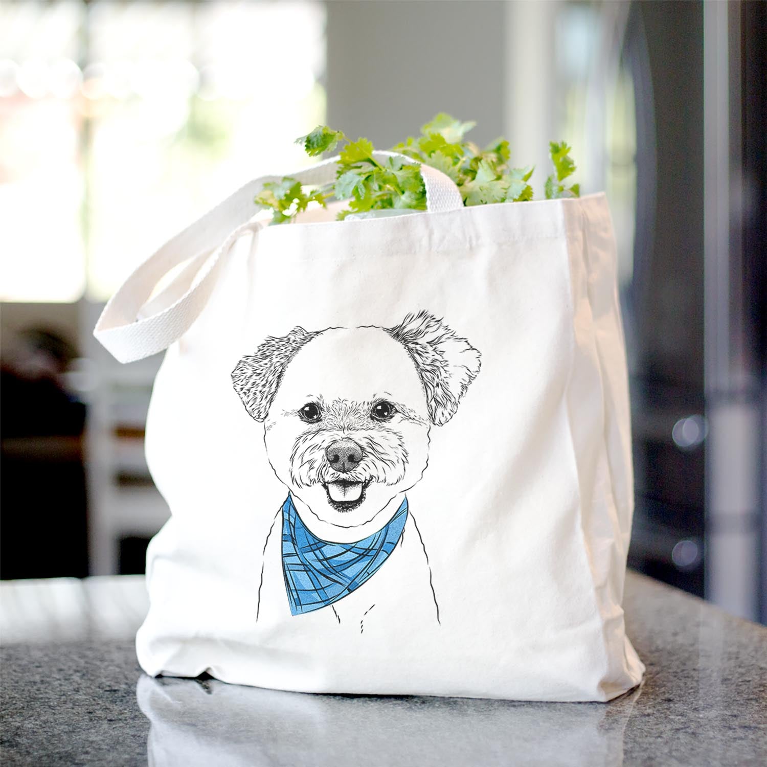 Chippy the Mixed Breed - Tote Bag
