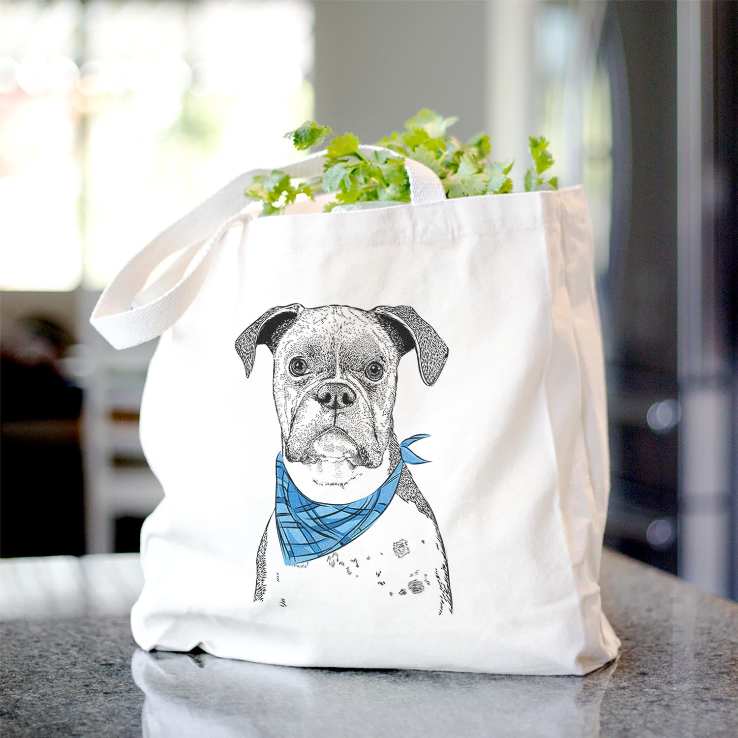 Daisy the Boxer - Tote Bag