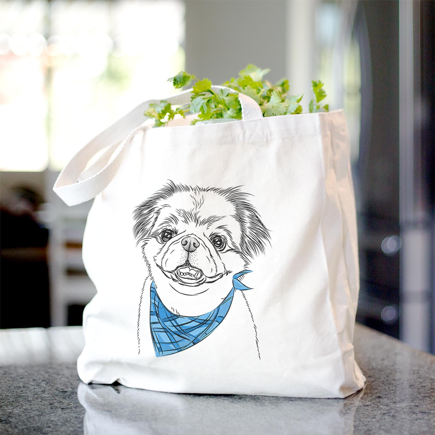 Danny the Pekingese - Tote Bag