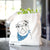 Darling Chloe the Pug - Tote Bag