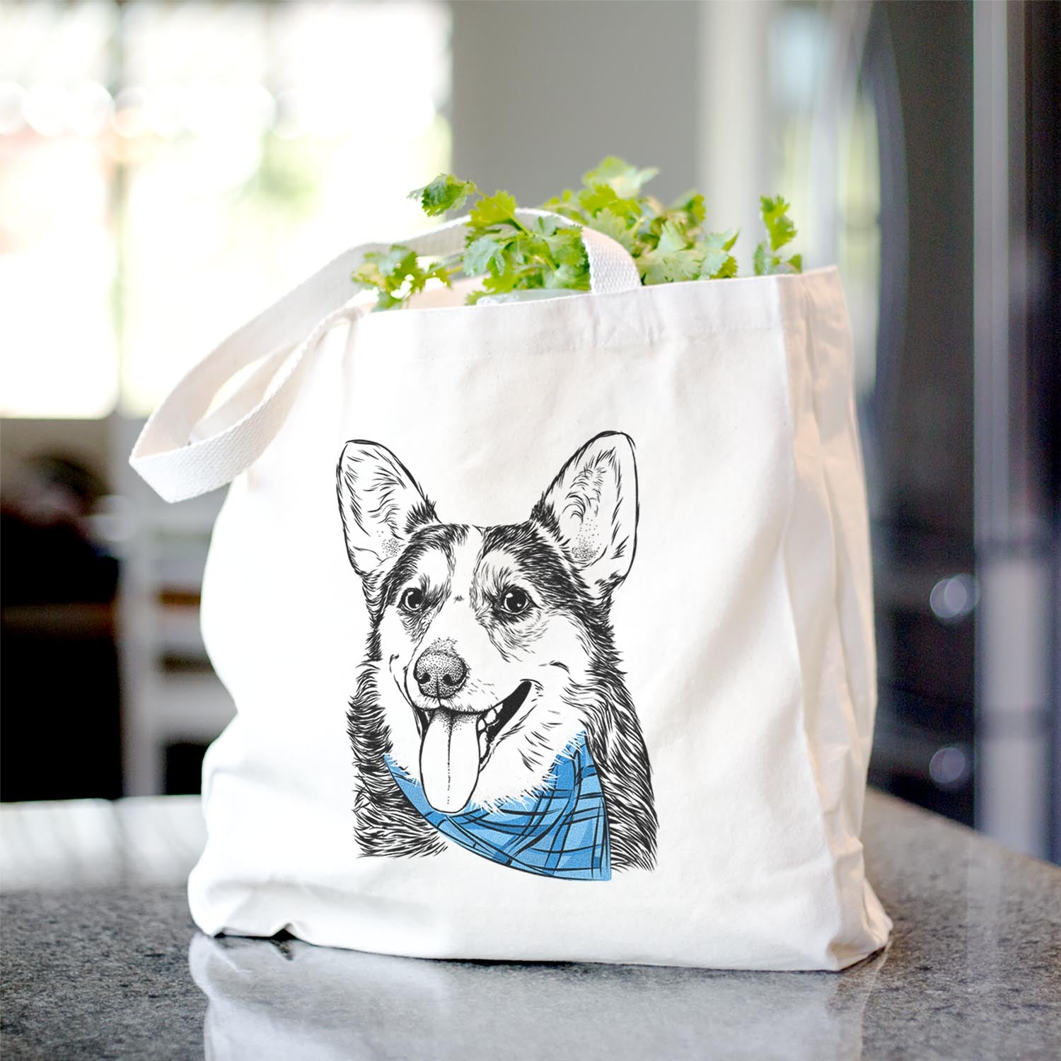 Darma the Corgi - Tote Bag