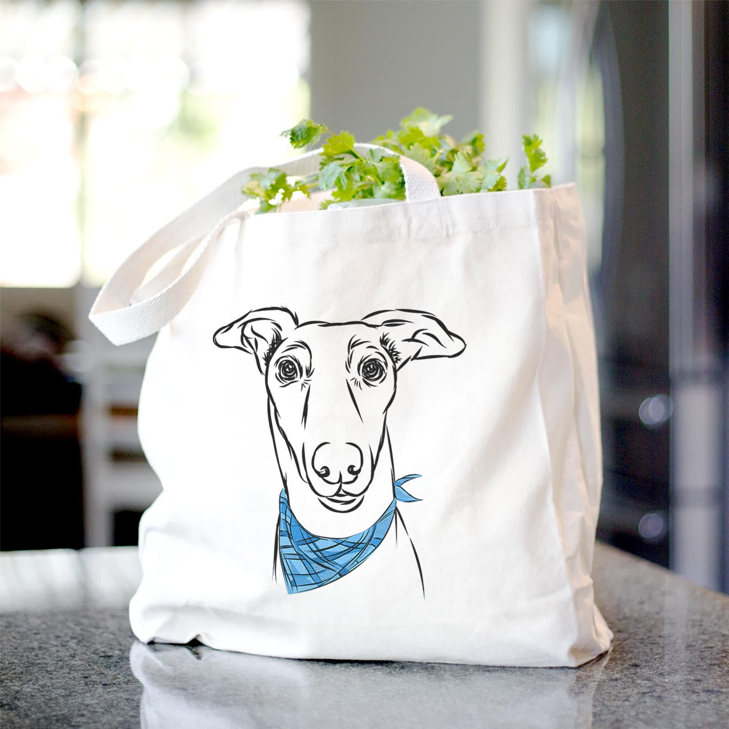 Diva the Greyhound - Tote Bag