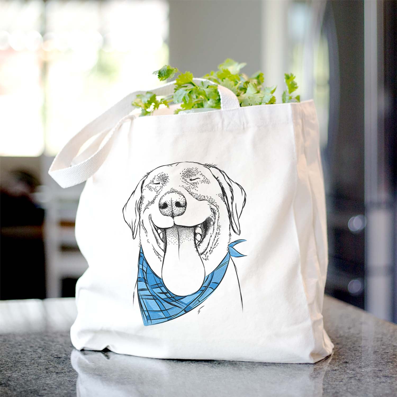 Fig the Labrador Retriever - Tote Bag