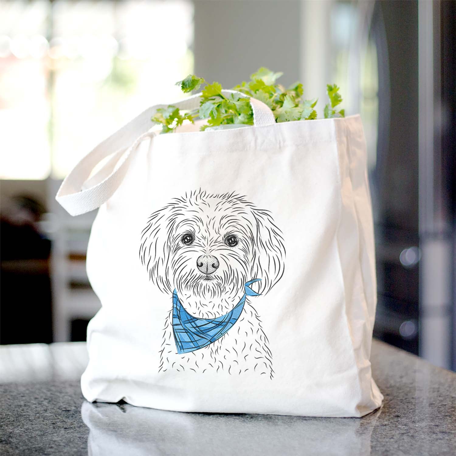 Francesca the Maltipoo - Tote Bag