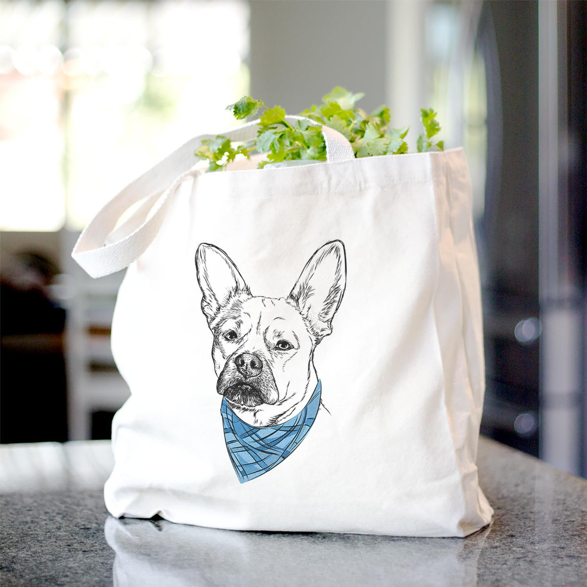 Frankie the Mixed Breed - Tote Bag