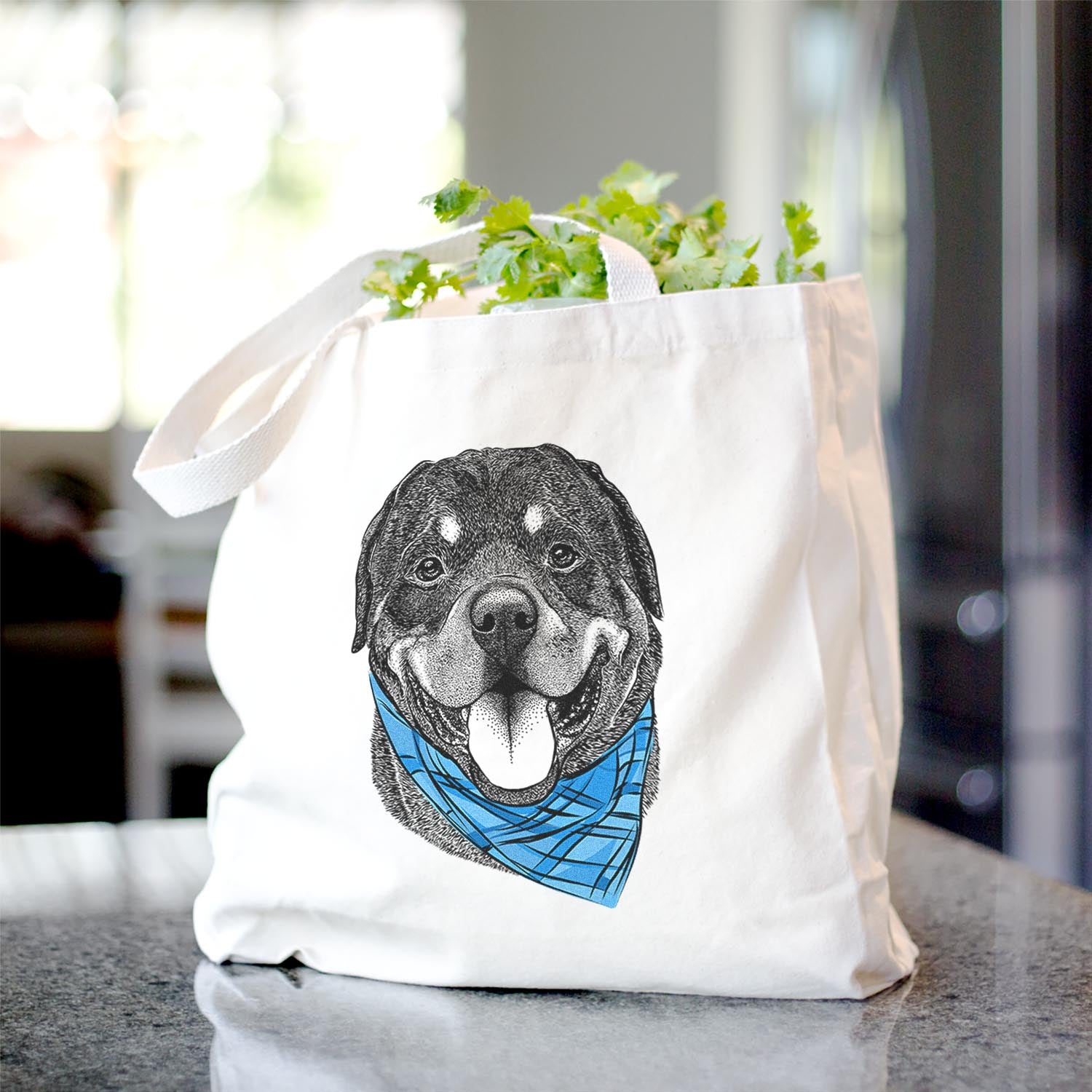 Hagan the Rottweiler - Tote Bag